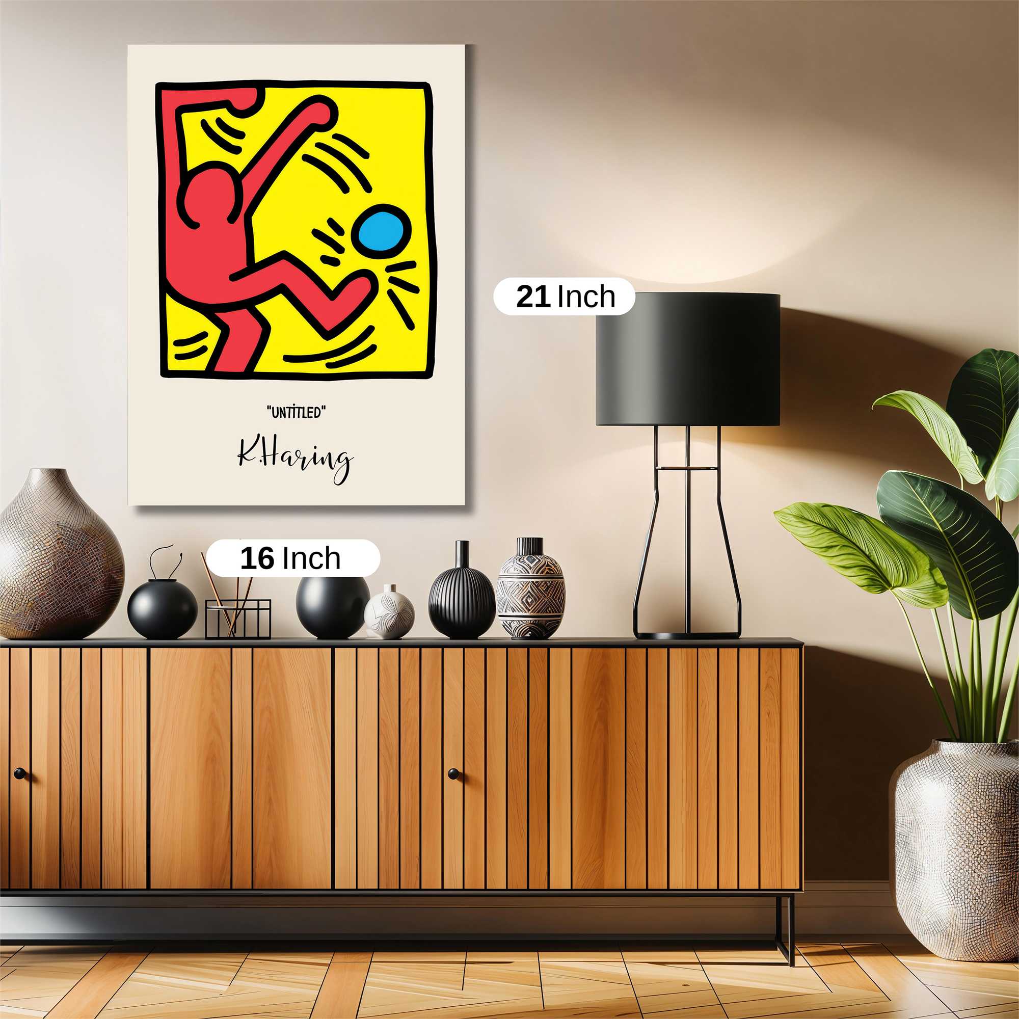 Haring Joy Safe Wall Magnetic / M
