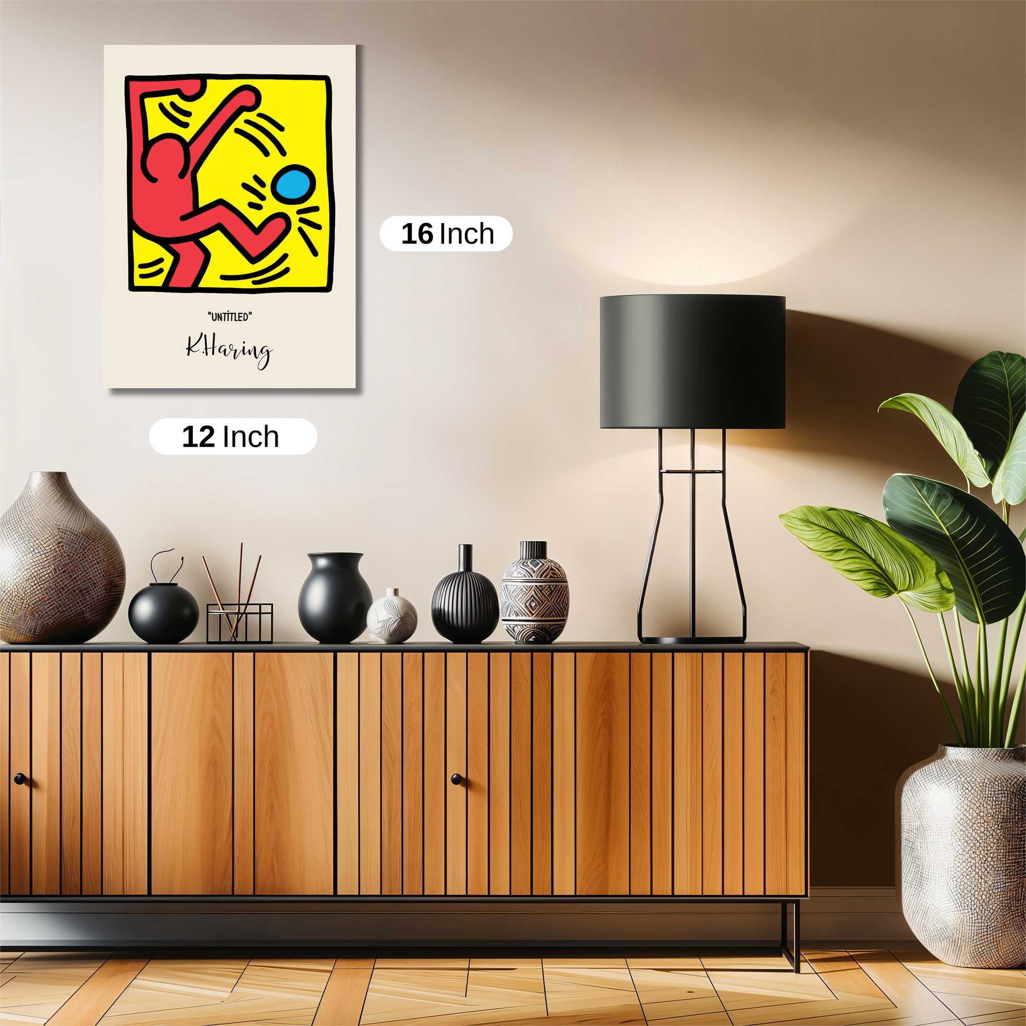Haring Joy Safe Wall Magnetic / M