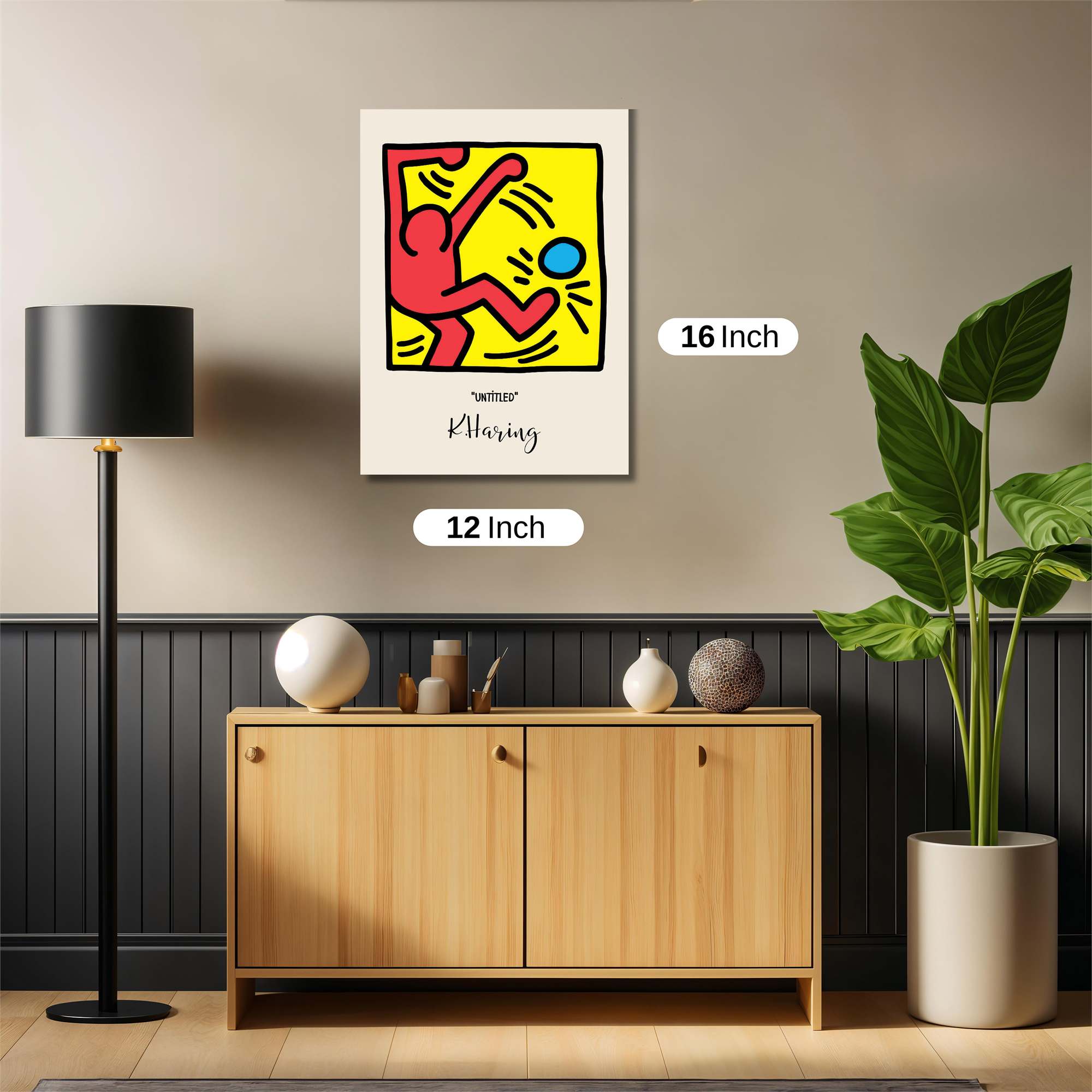 Haring Joy Safe Wall Magnetic / M