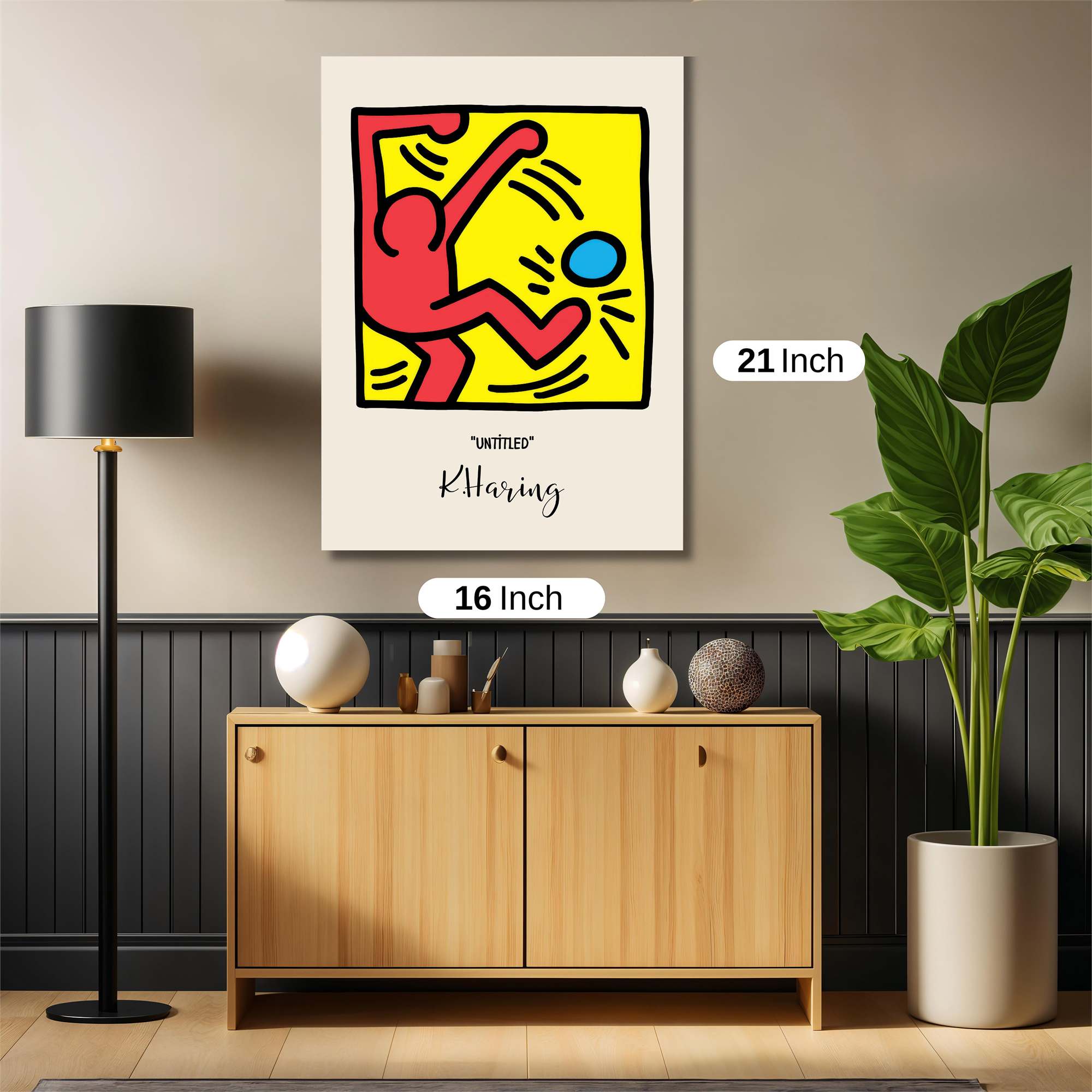 Haring Joy Safe Wall Magnetic / M