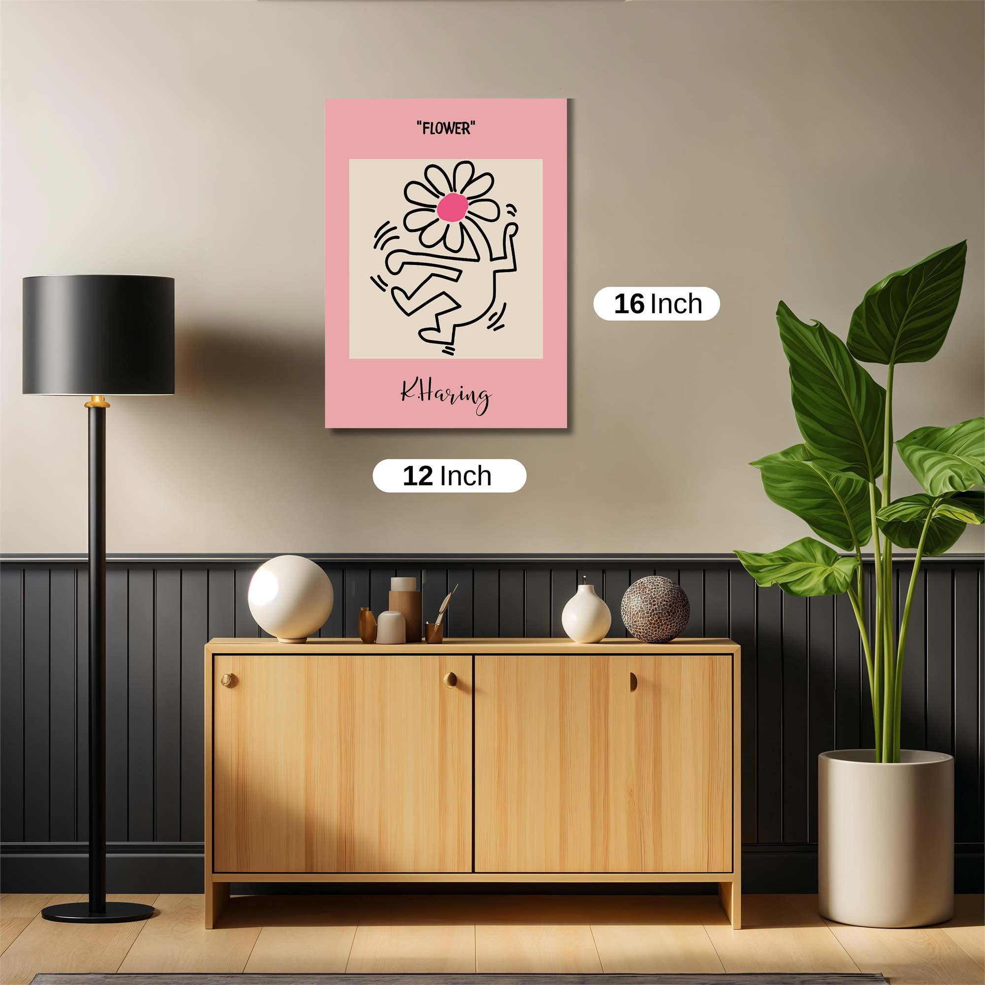 Flower Dance Safe Wall Magnetic / M