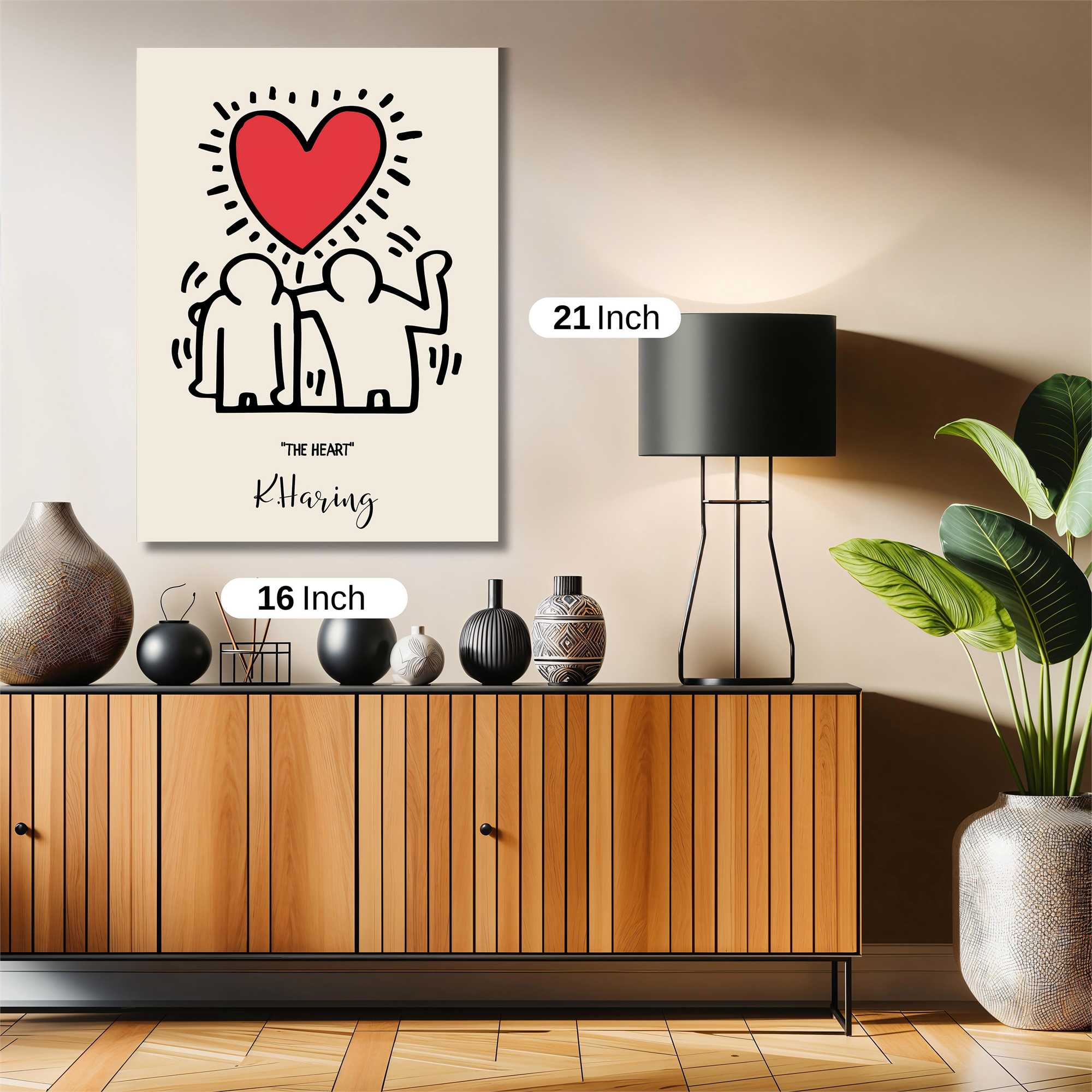 Haring Harmony Safe Wall Magnetic / M