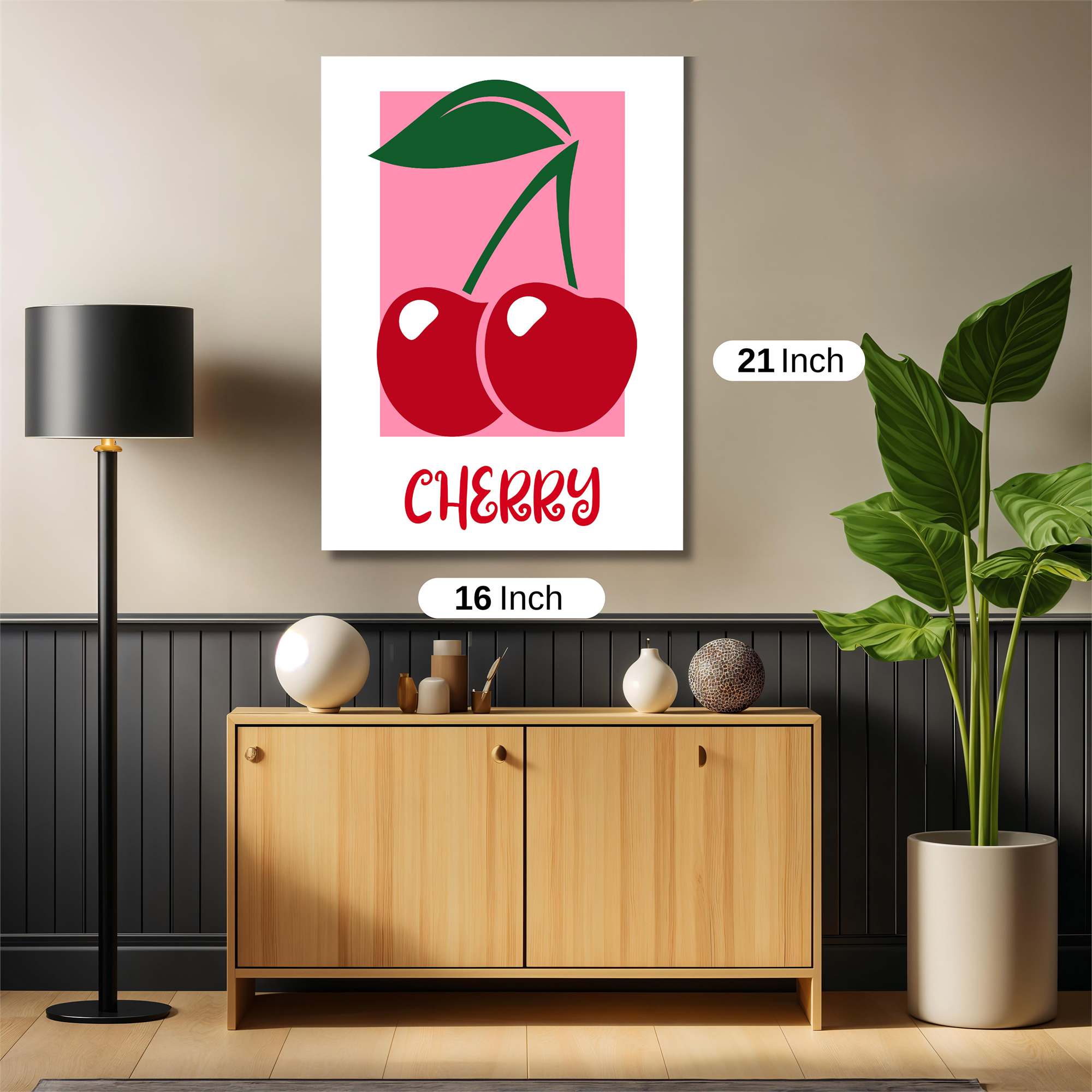 Cherry Bliss Safe Wall Magnetic / M