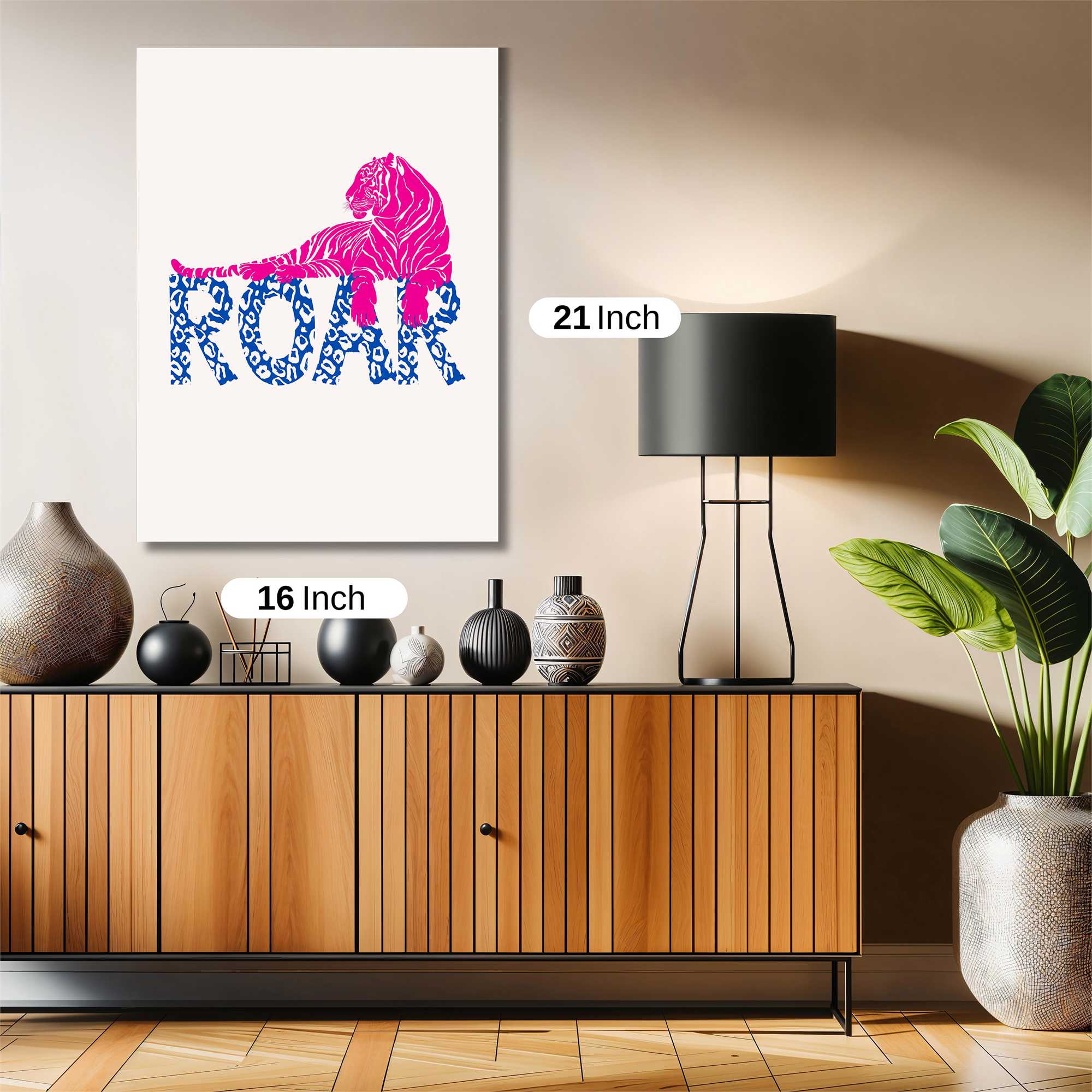Tiger Roar Safe Wall Magnetic / M