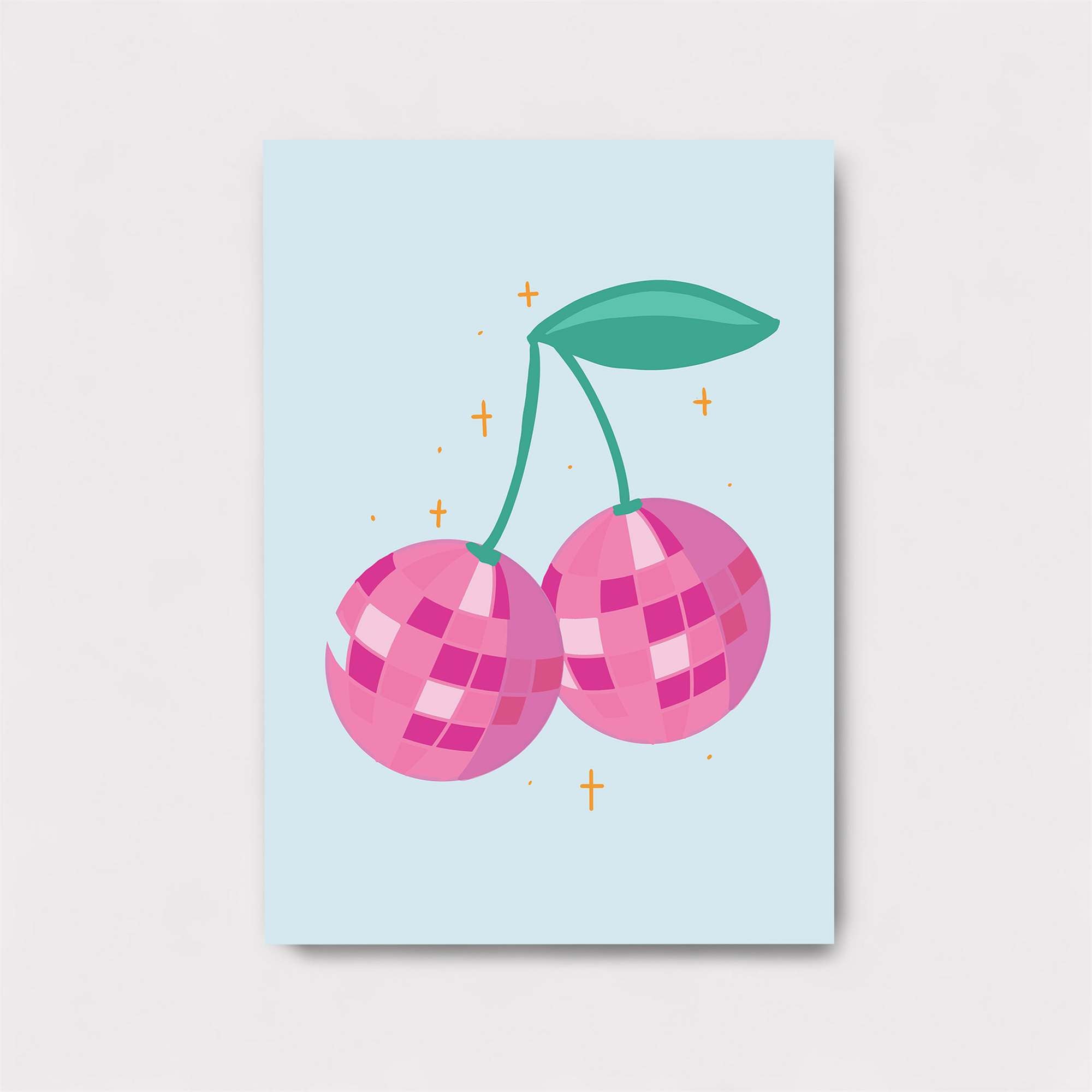Disco Cherries Safe Wall Magnetic / M