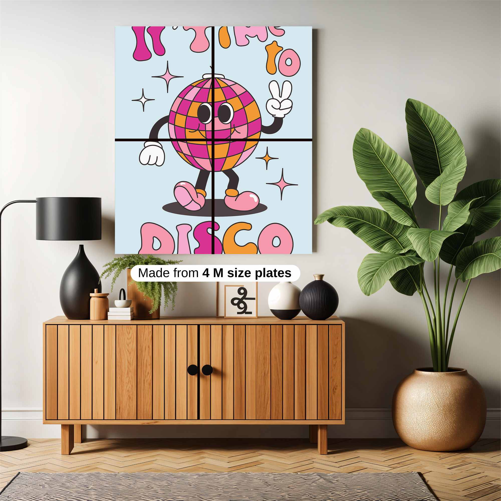 Disco Delight Safe Wall Magnetic / M