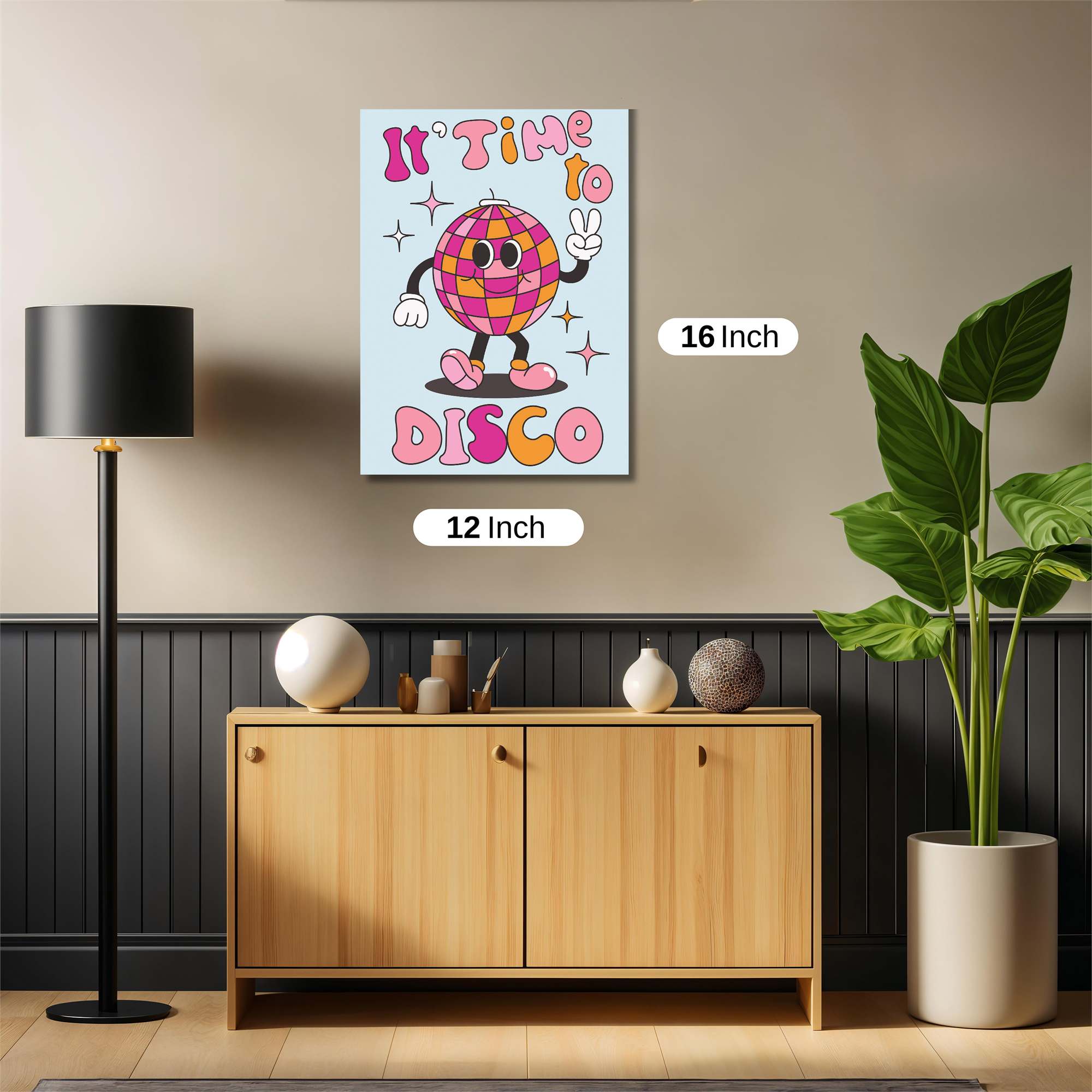 Disco Delight Safe Wall Magnetic / M