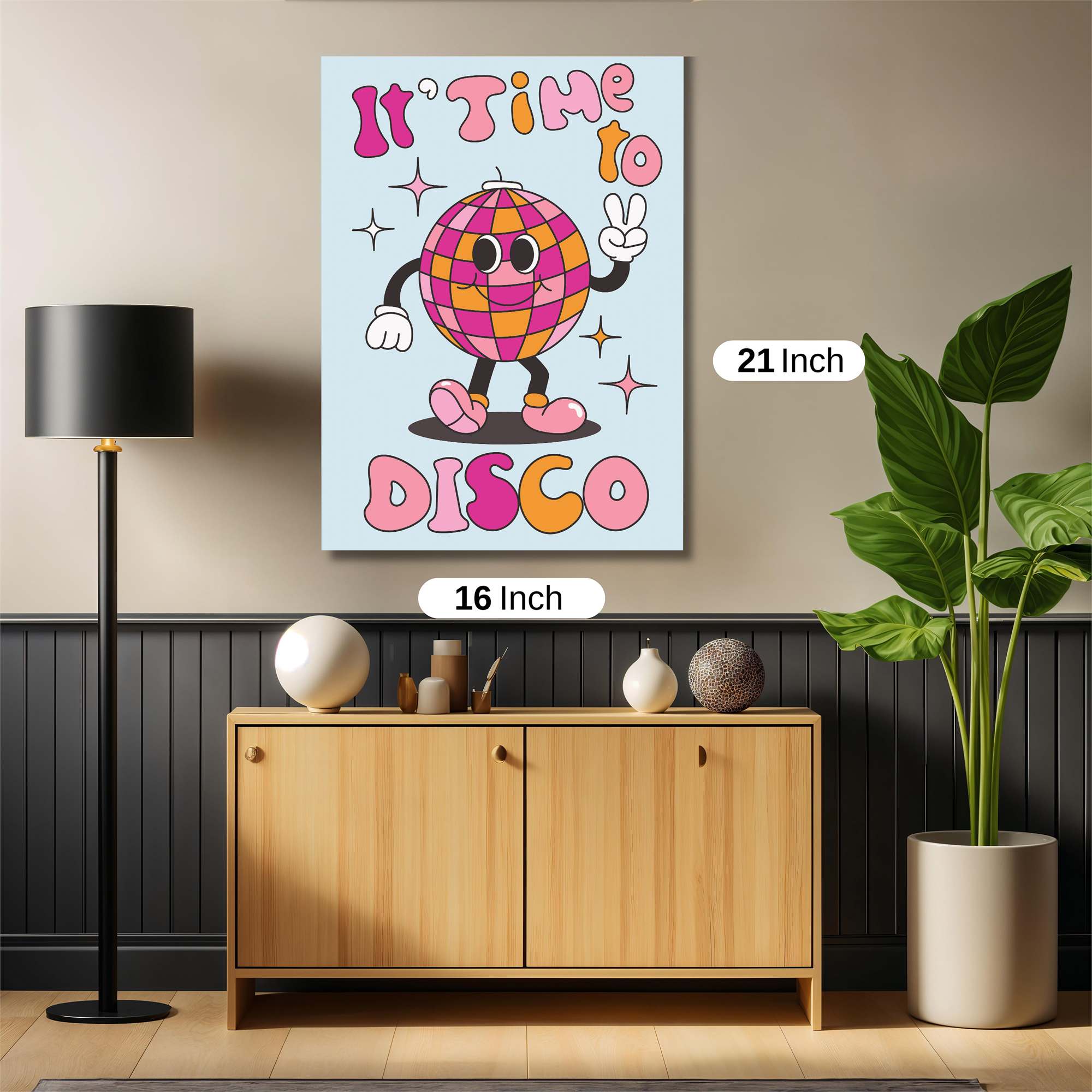 Disco Delight Safe Wall Magnetic / M