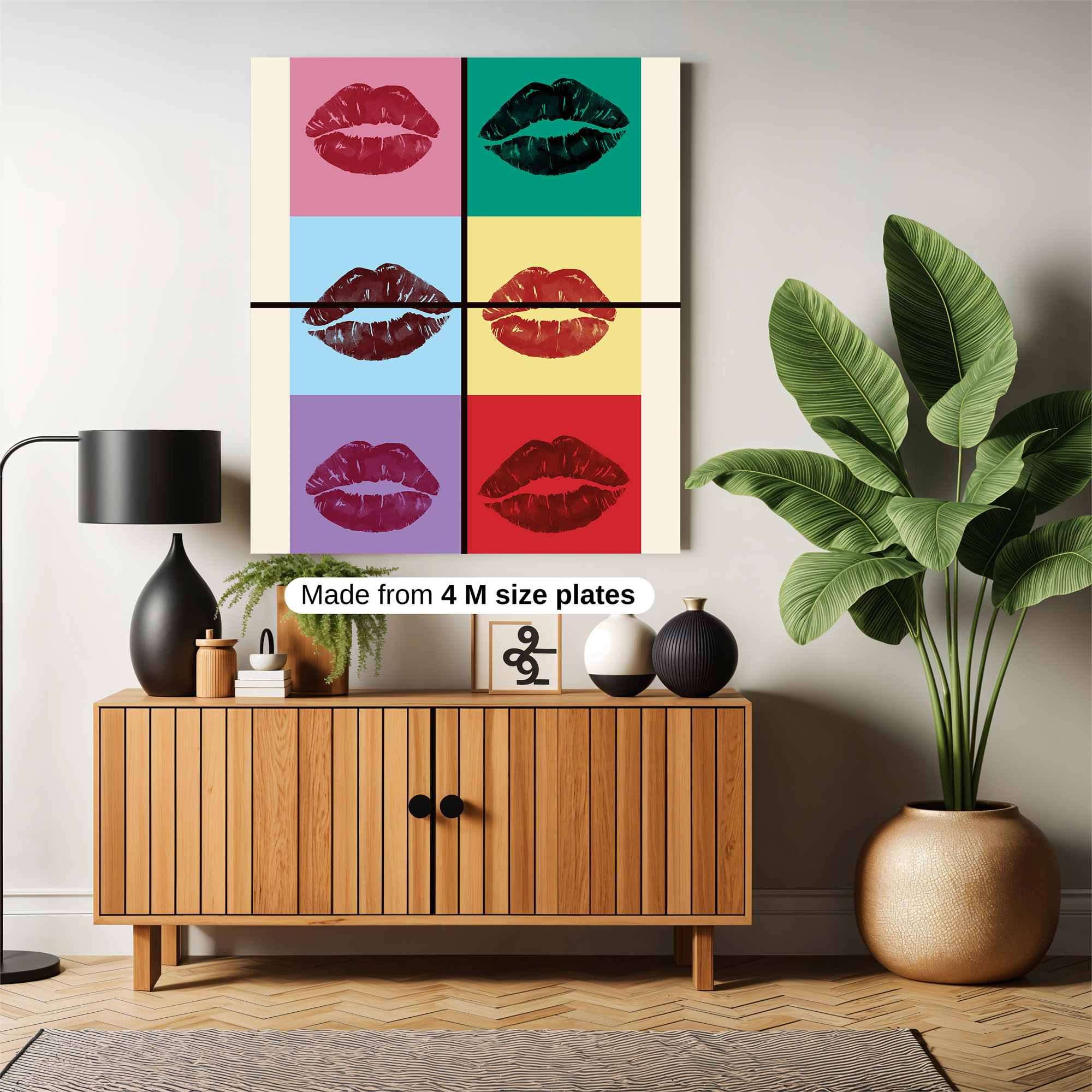 Warhol Whimsy Safe Wall Magnetic / M