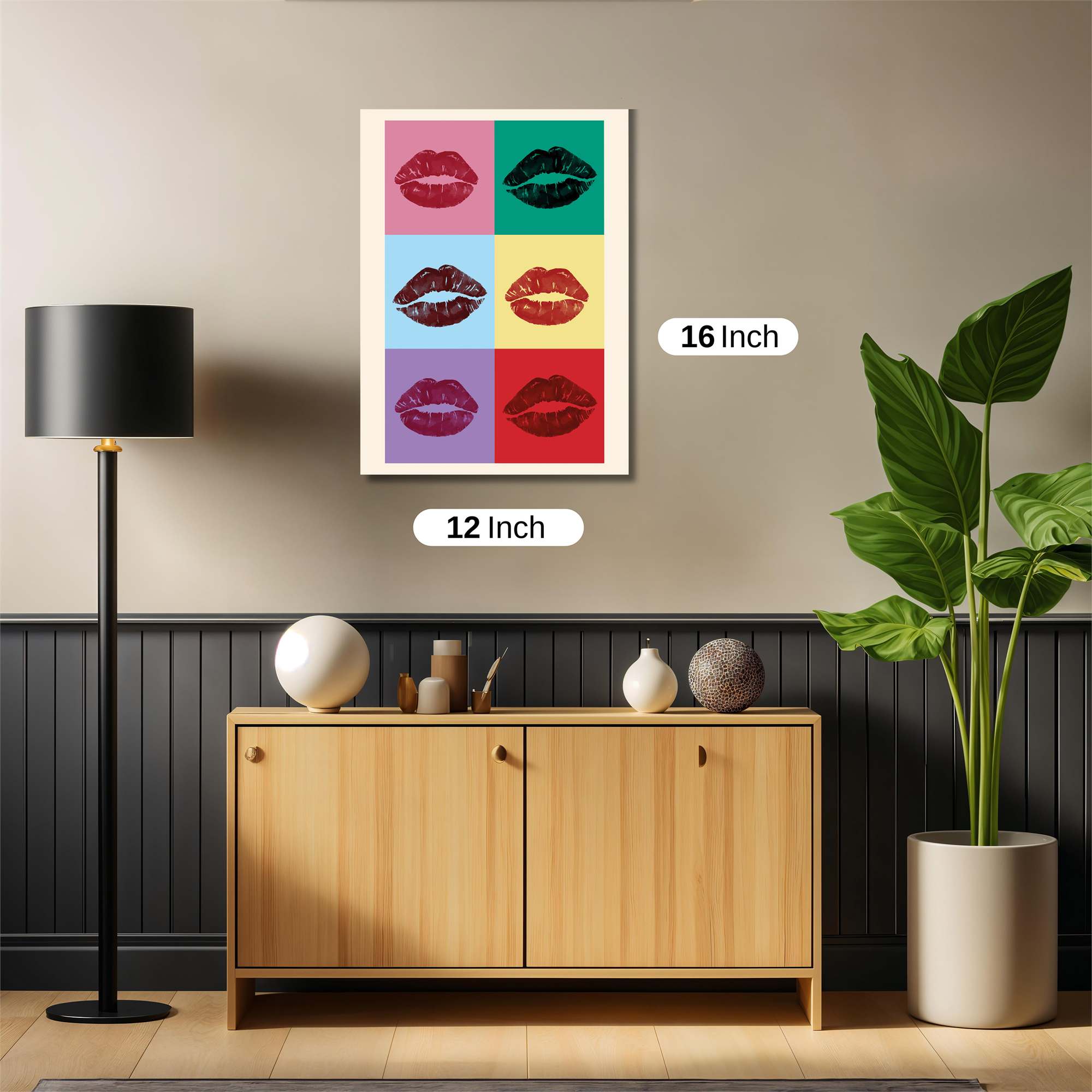 Warhol Whimsy Safe Wall Magnetic / M