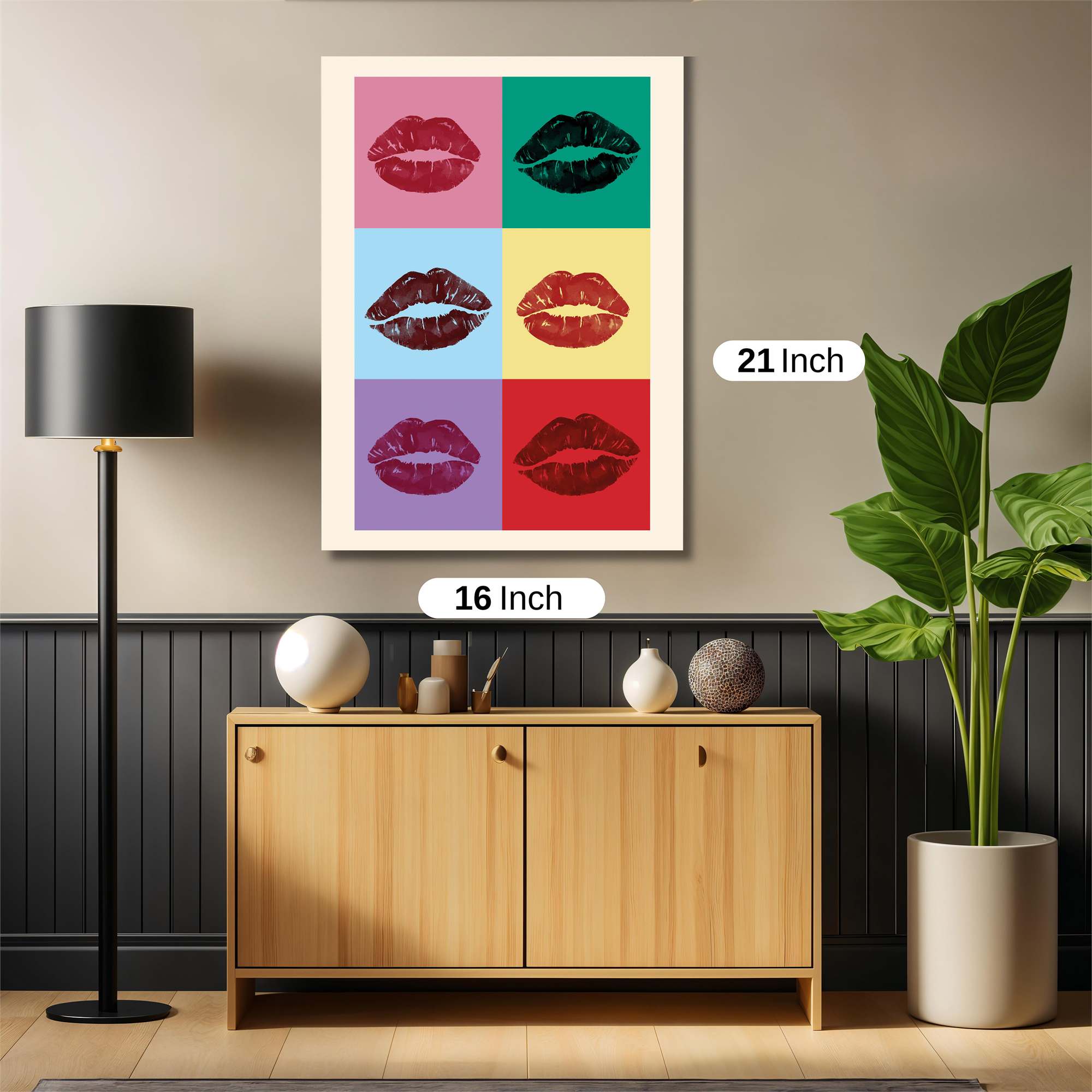 Warhol Whimsy Safe Wall Magnetic / M