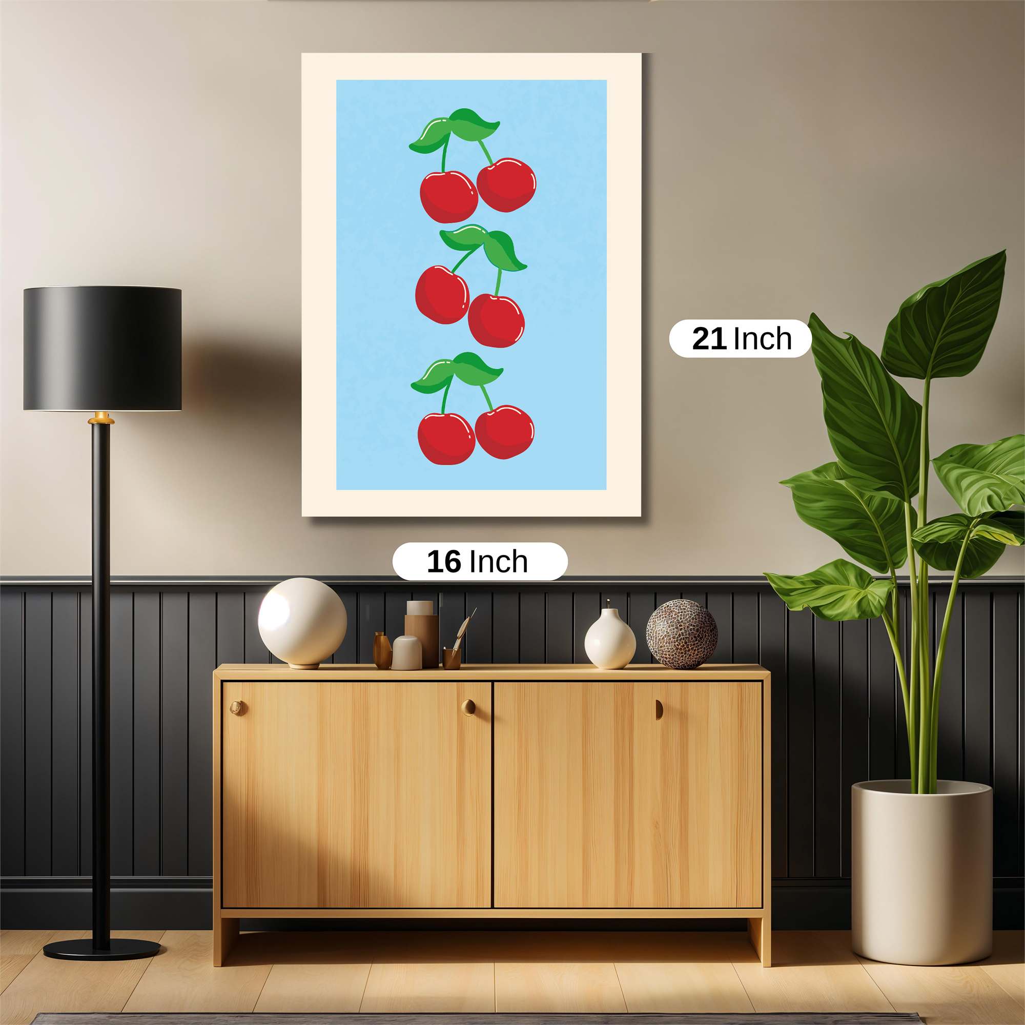 Cherry Bliss Safe Wall Magnetic / M