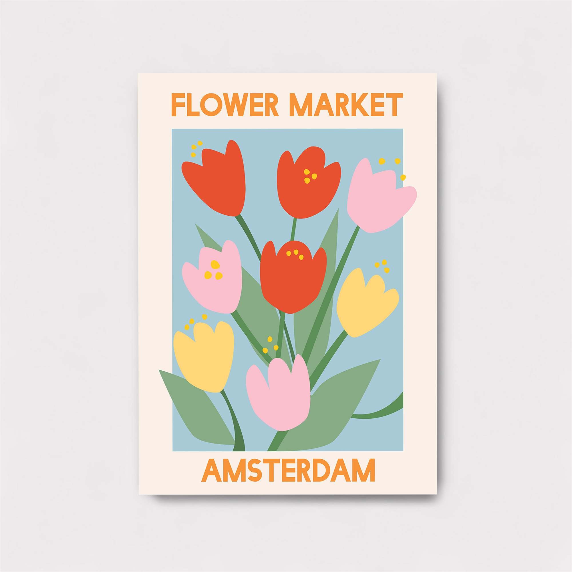 Tulip Tranquility Safe Wall Magnetic / M