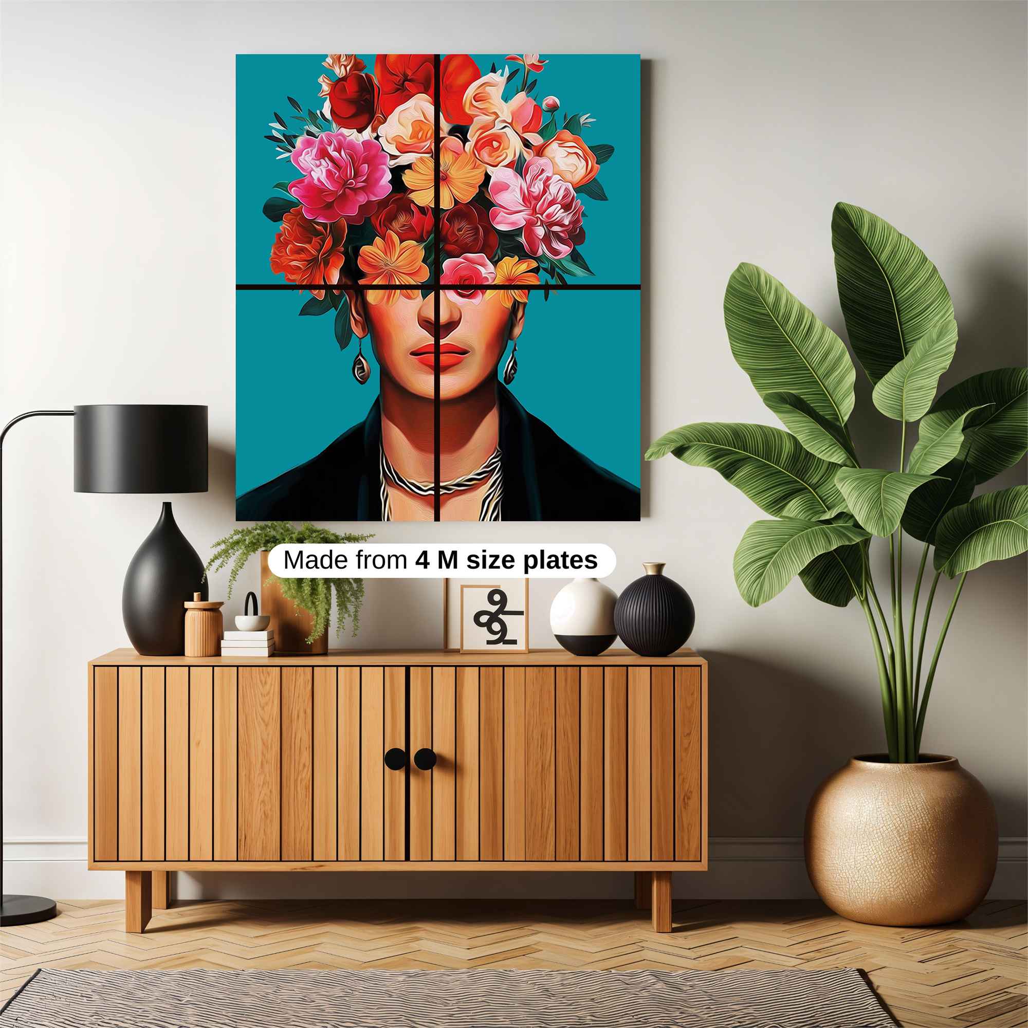 Frida Vibrant Safe Wall Magnetic / M