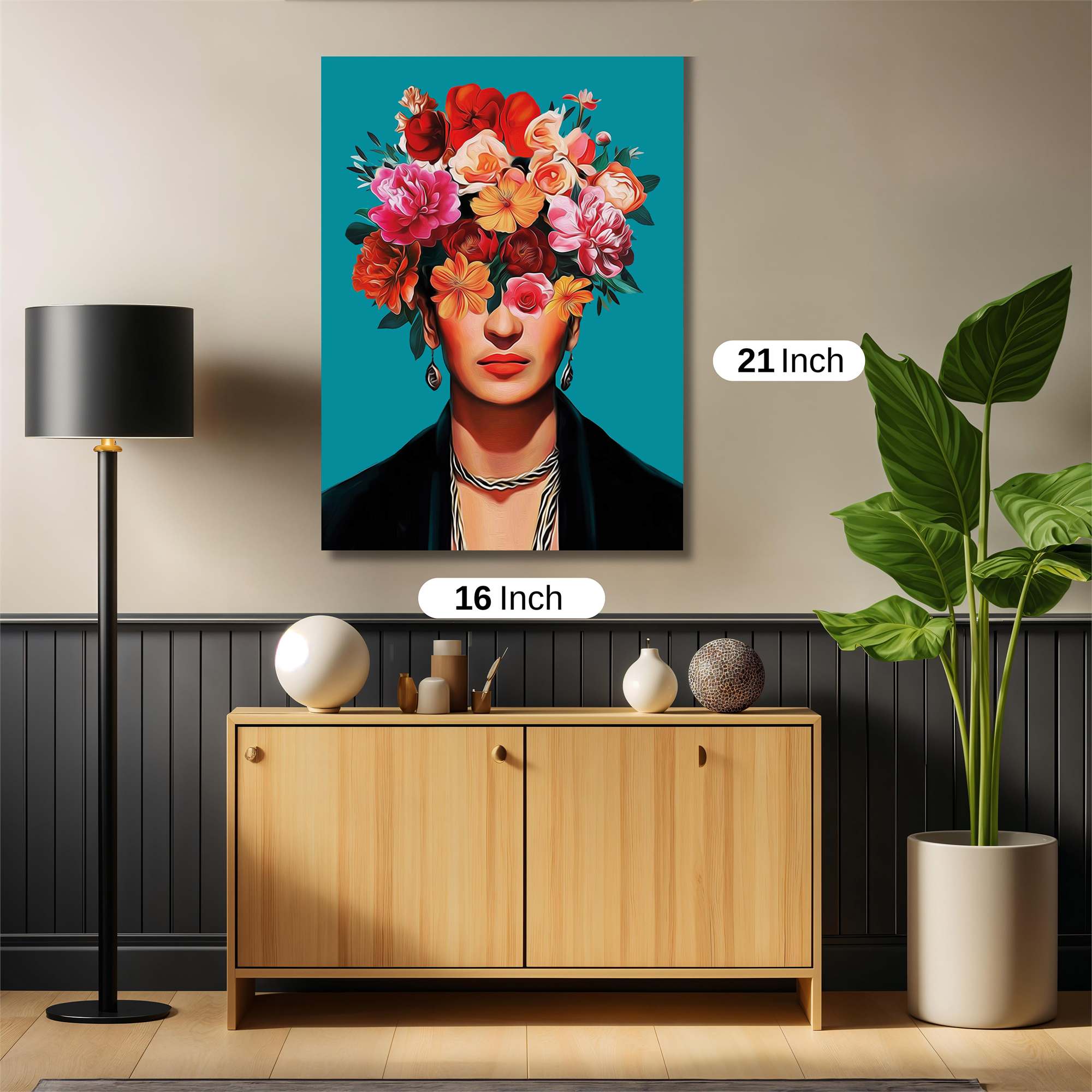 Frida Vibrant Safe Wall Magnetic / M