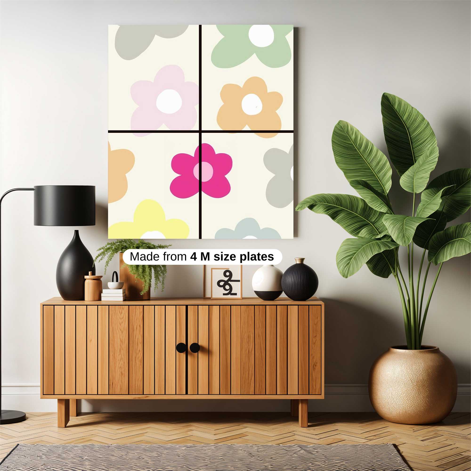 Flowerful Joy Safe Wall Magnetic / M