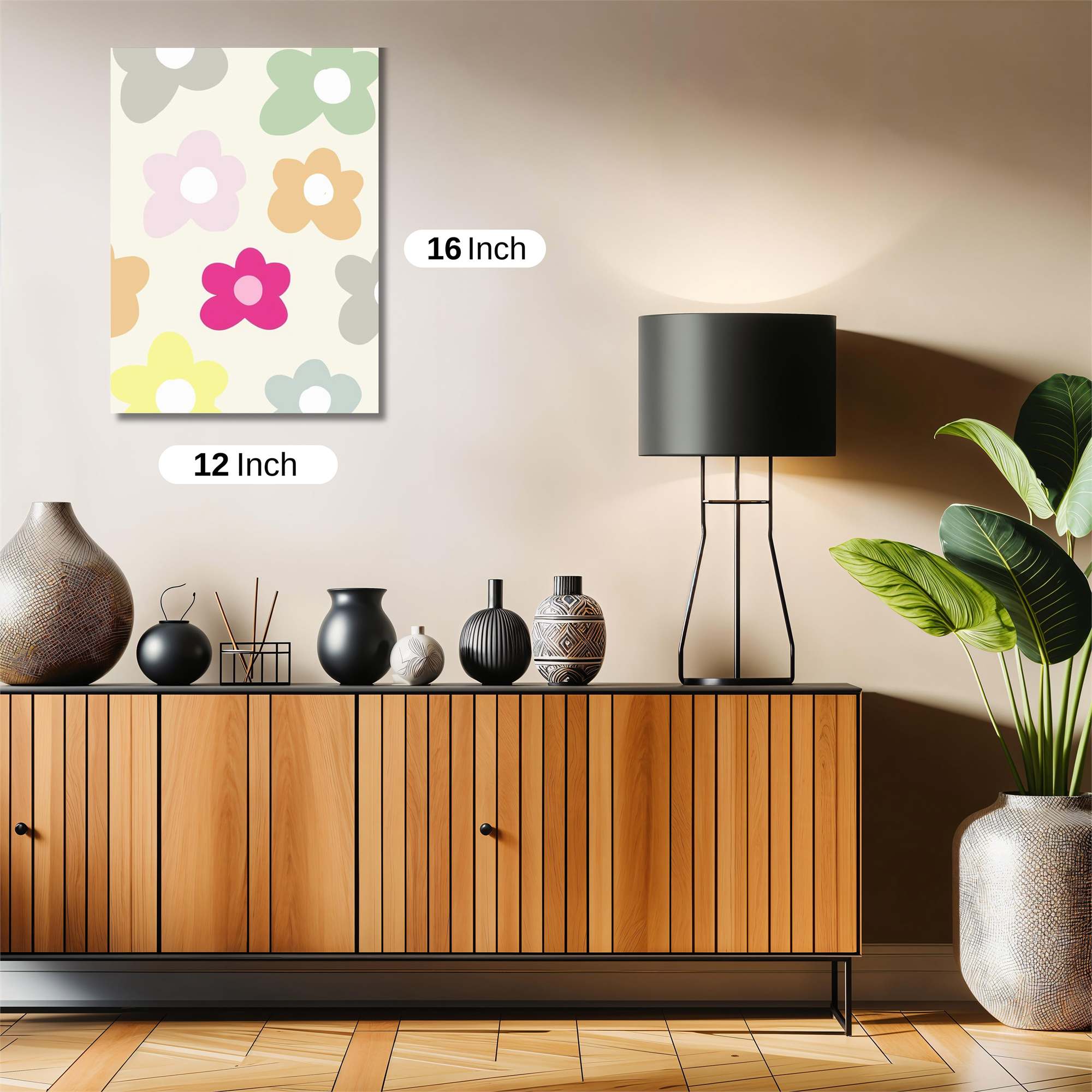 Flowerful Joy Safe Wall Magnetic / M