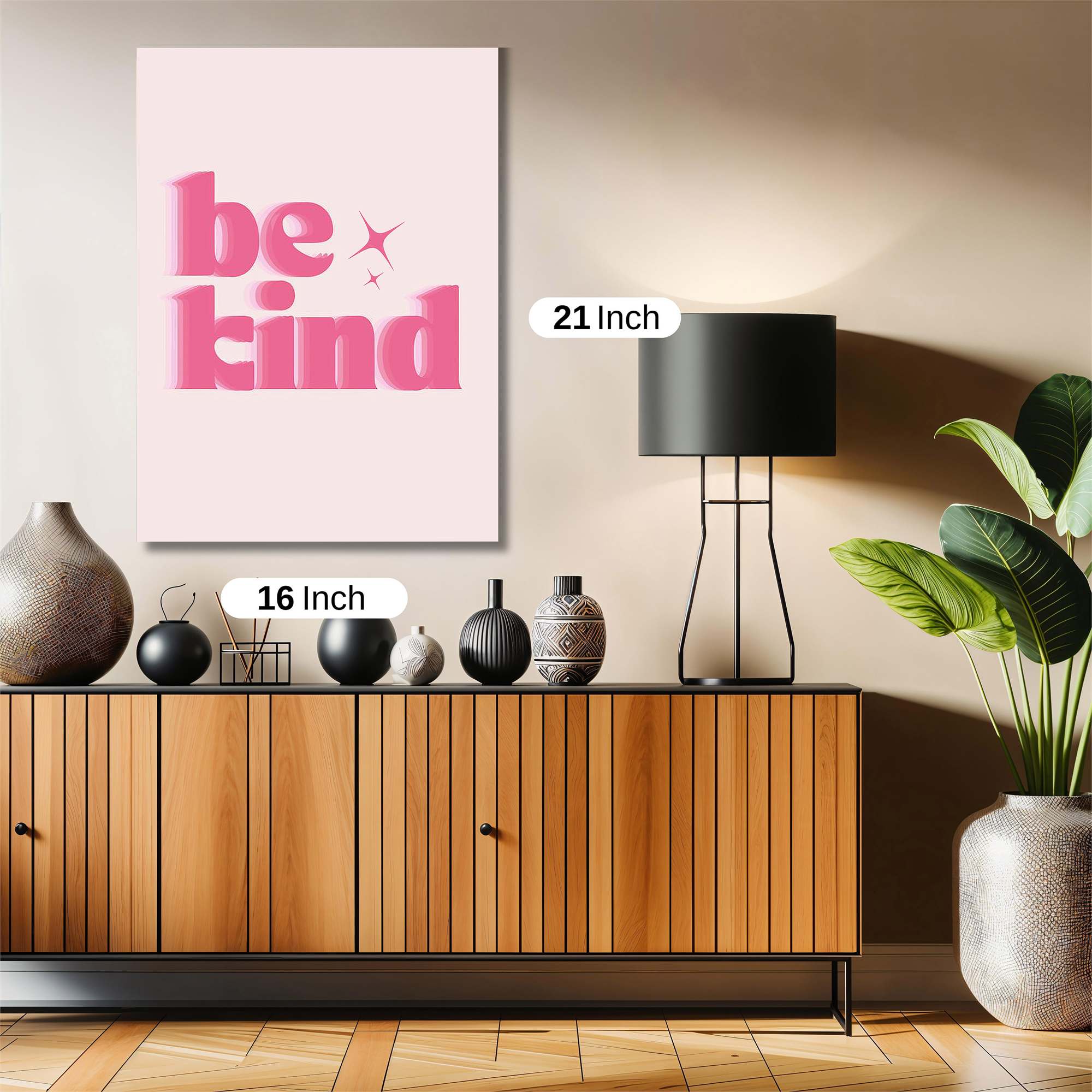 Be Kindhearted Safe Wall Magnetic / M