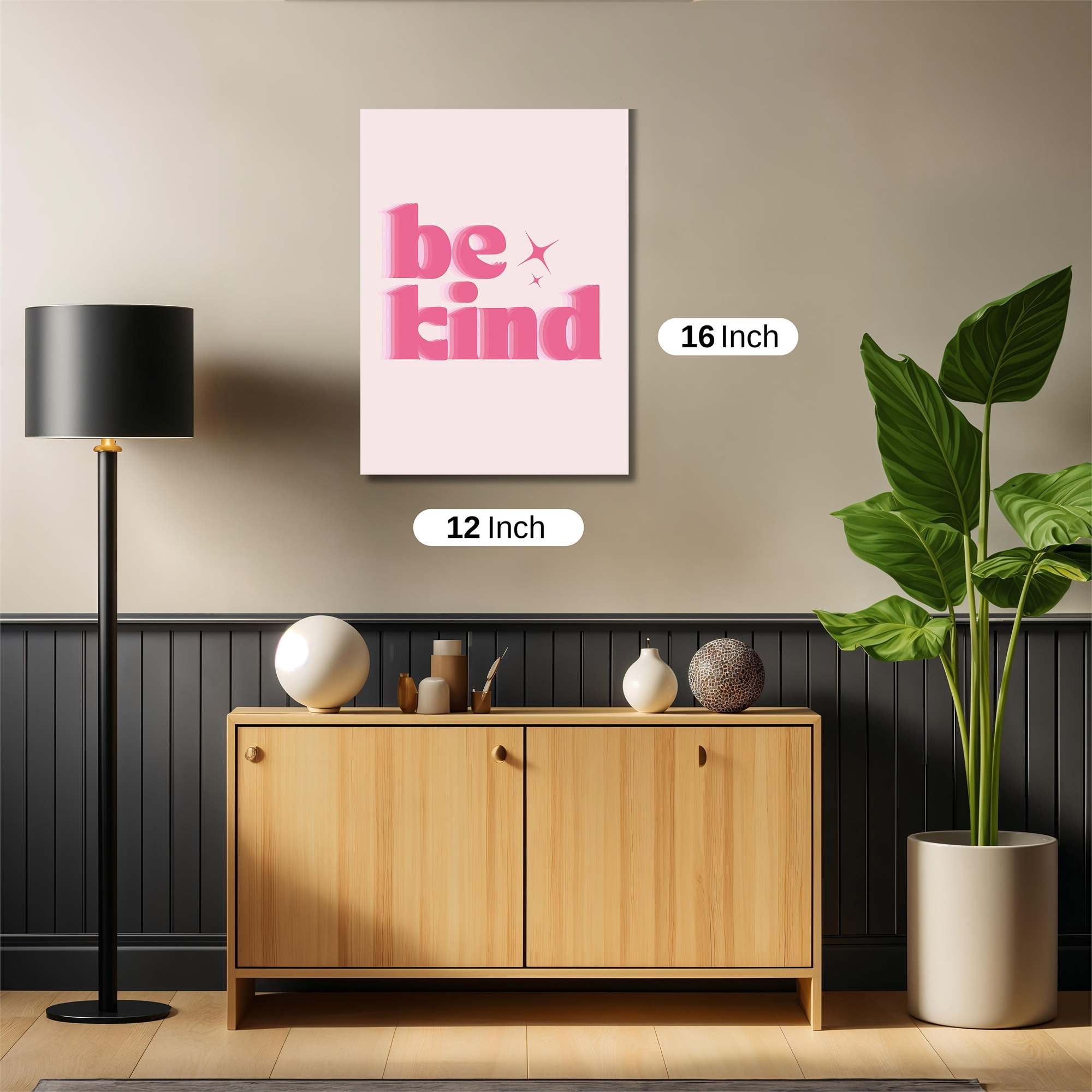 Be Kindhearted Safe Wall Magnetic / M