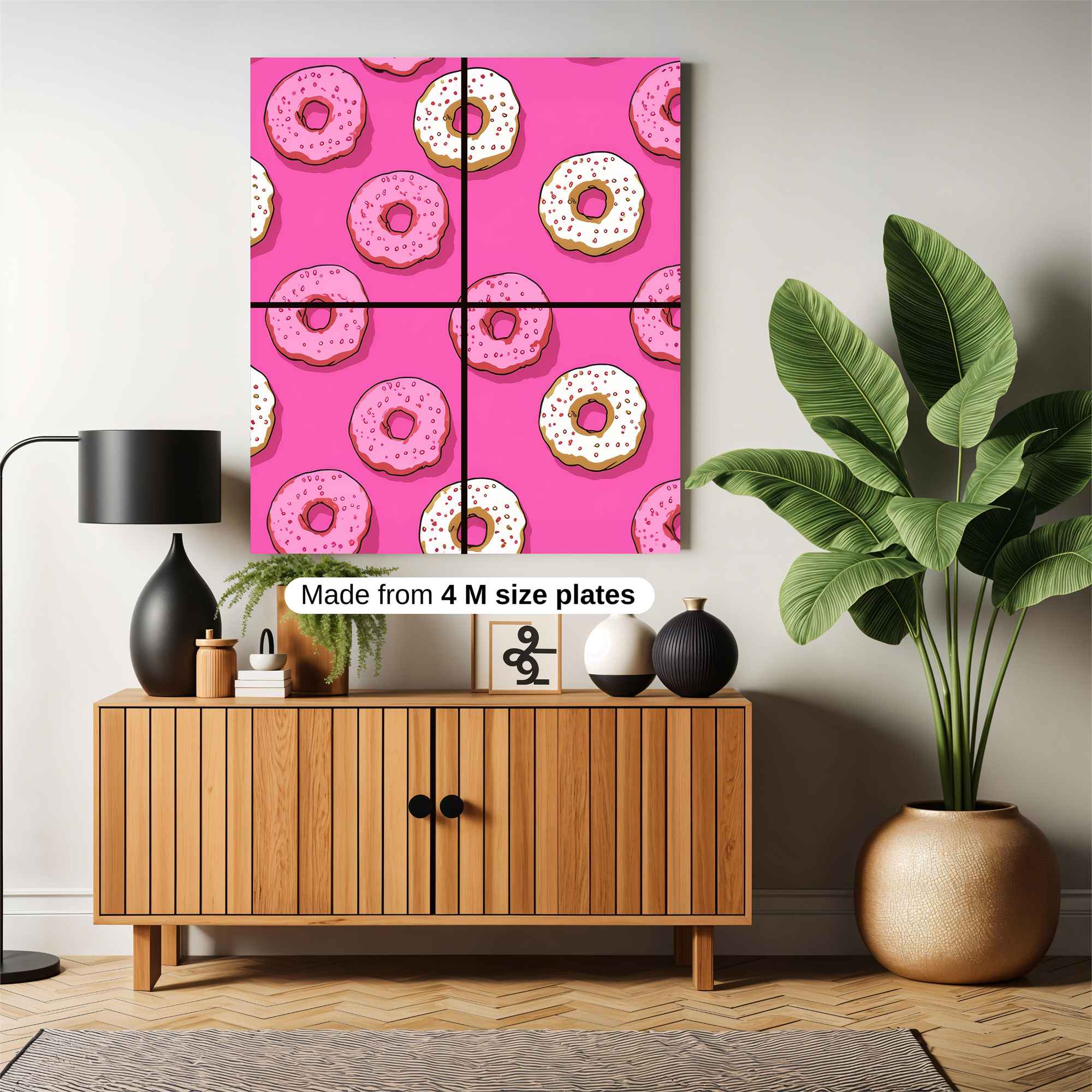 Donut Delight Safe Wall Magnetic / M