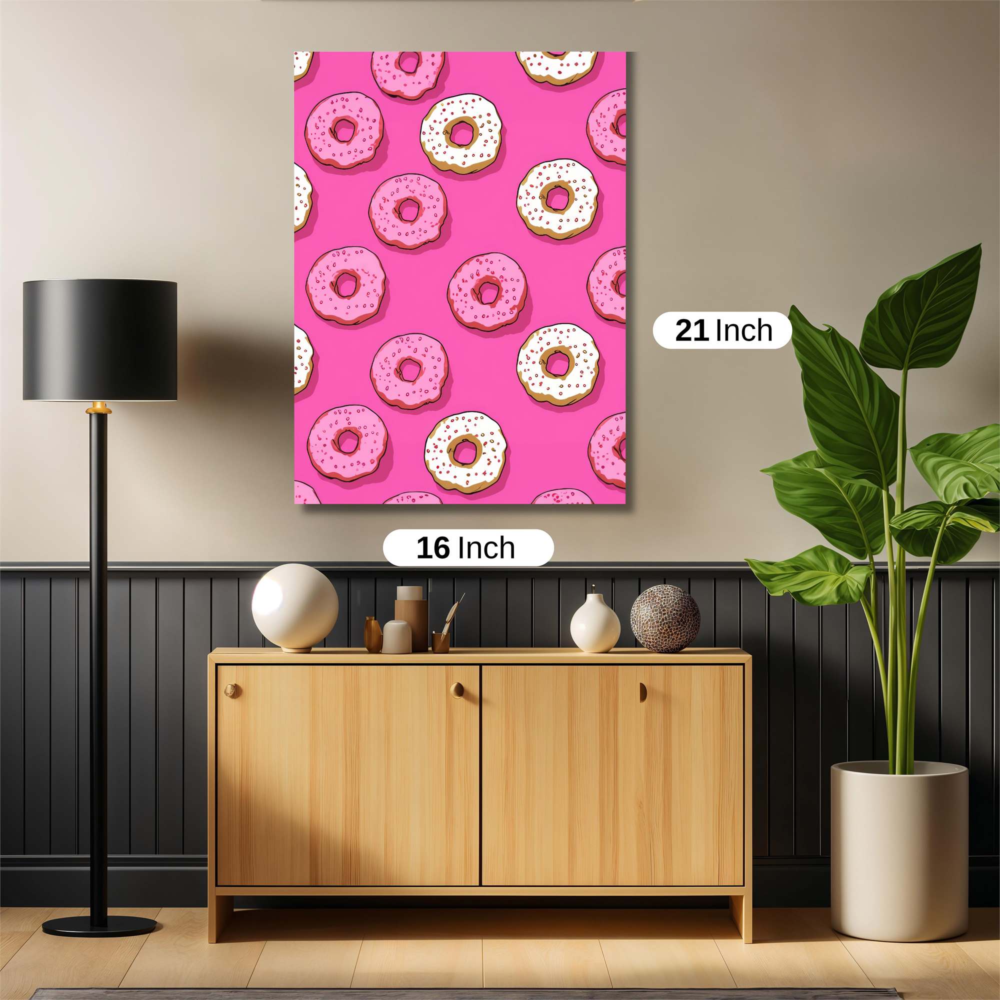 Donut Delight Safe Wall Magnetic / M