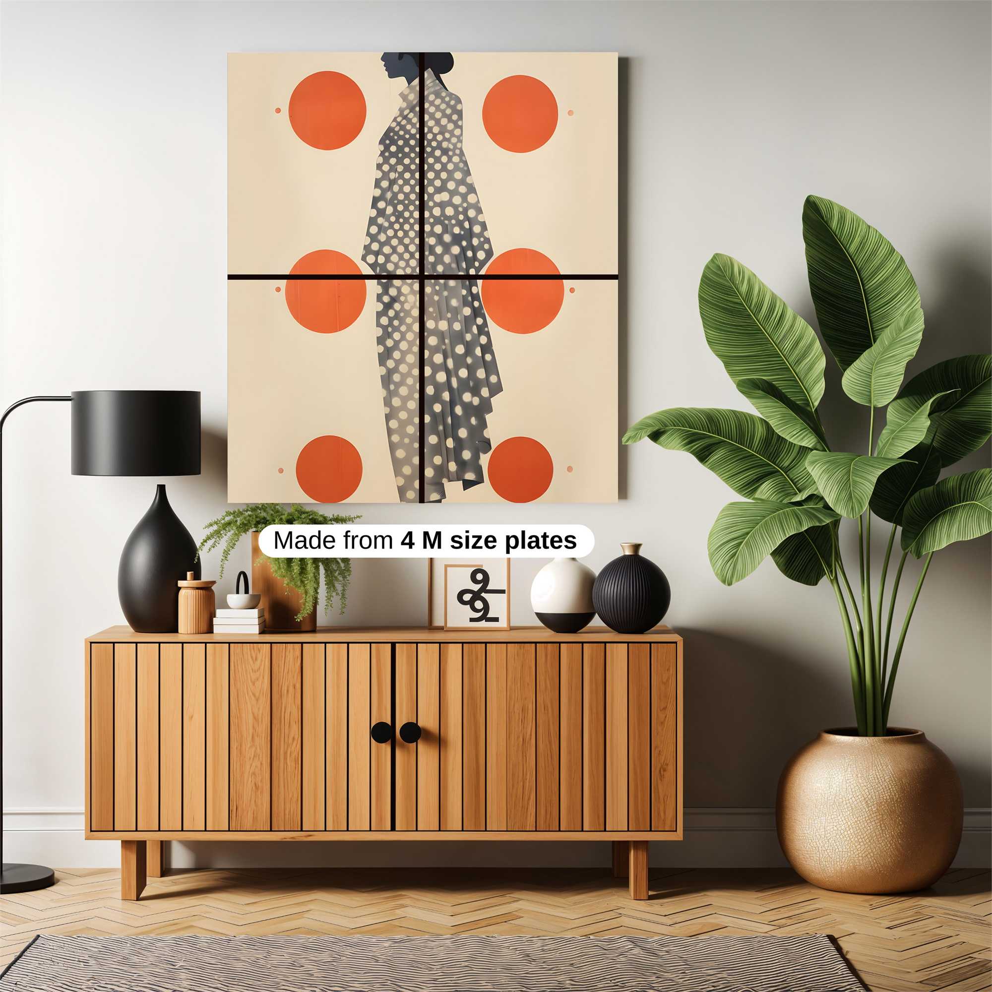 Silhouette Serenity Safe Wall Magnetic / M