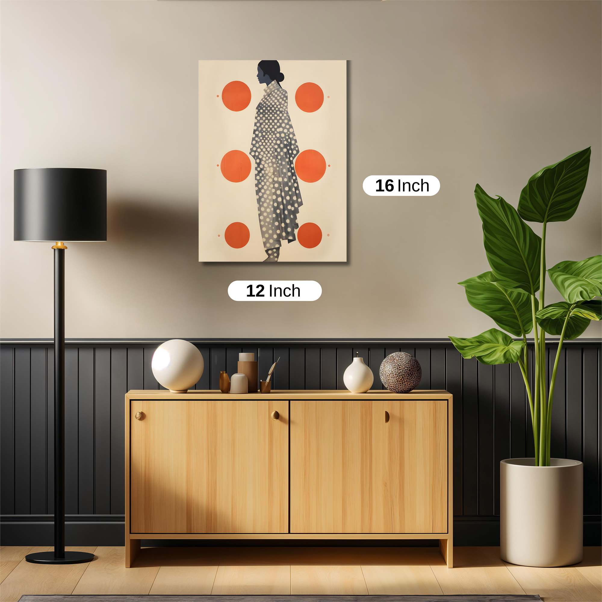 Silhouette Serenity Safe Wall Magnetic / M