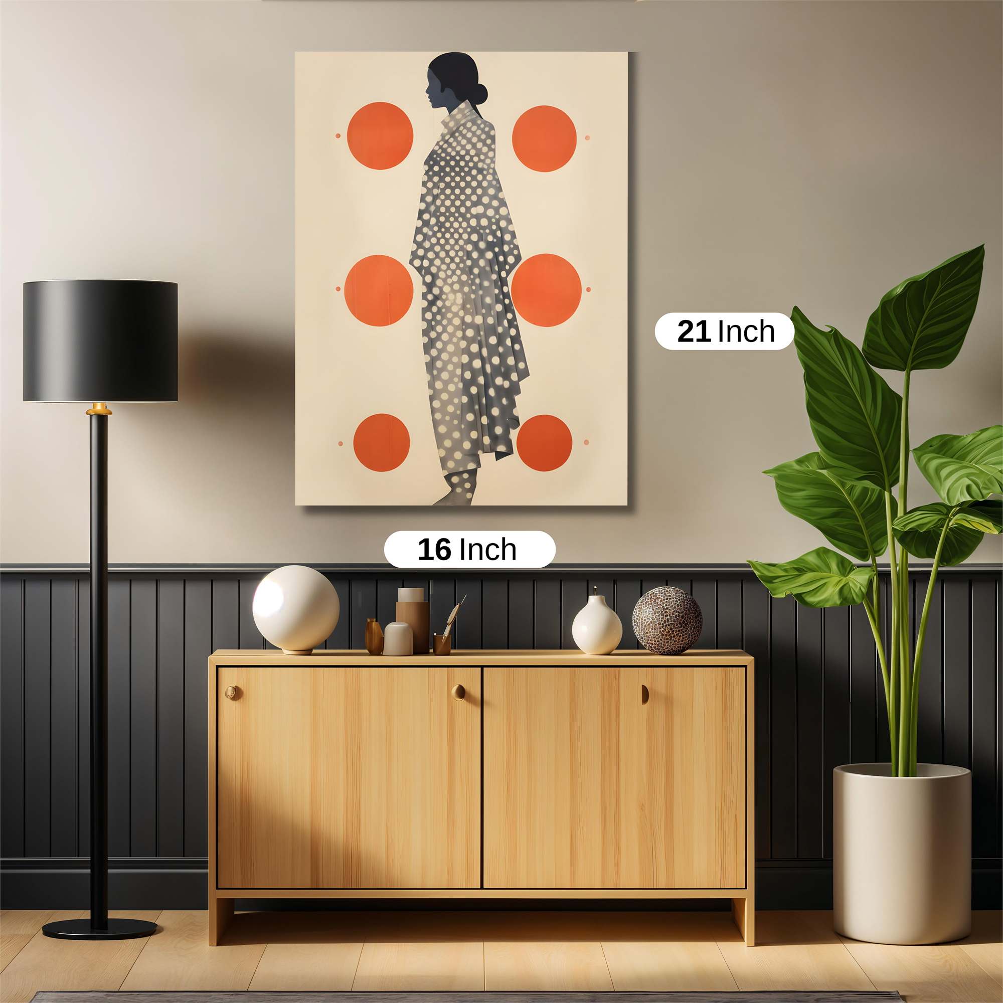 Silhouette Serenity Safe Wall Magnetic / M