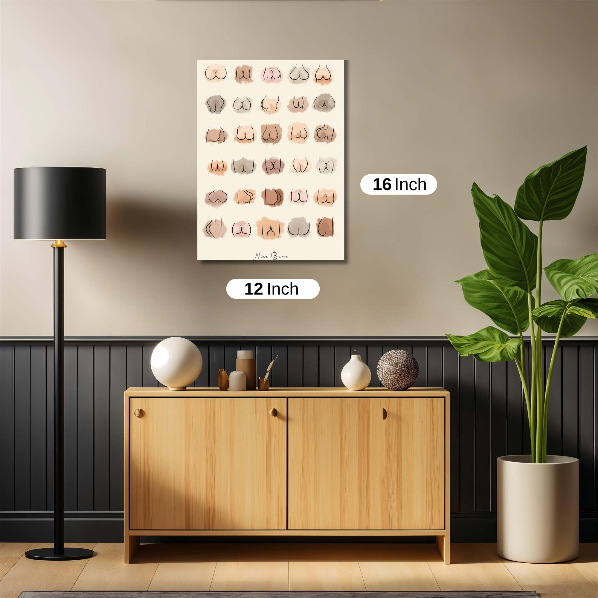 Butt Bliss Safe Wall Magnetic / M