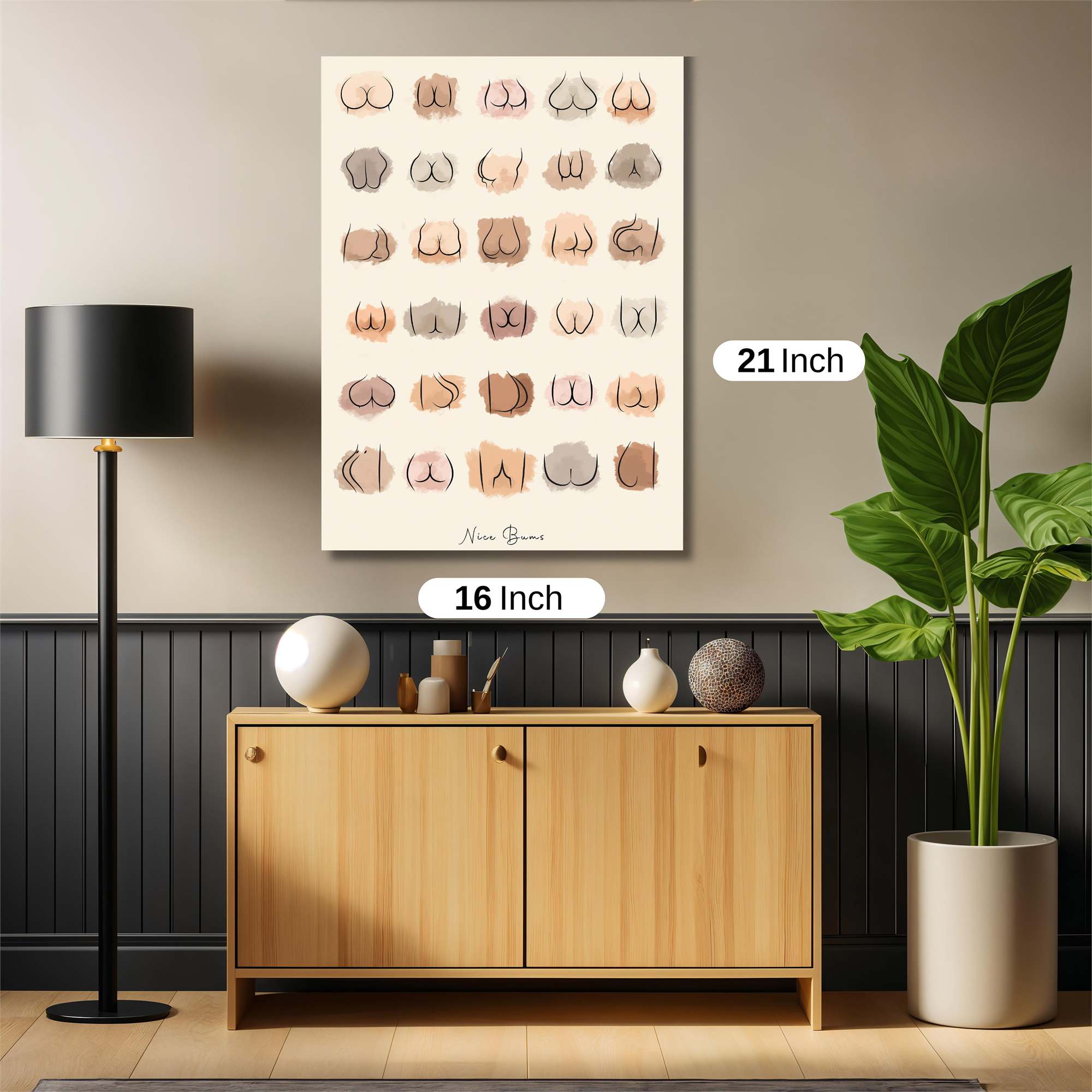 Butt Bliss Safe Wall Magnetic / M