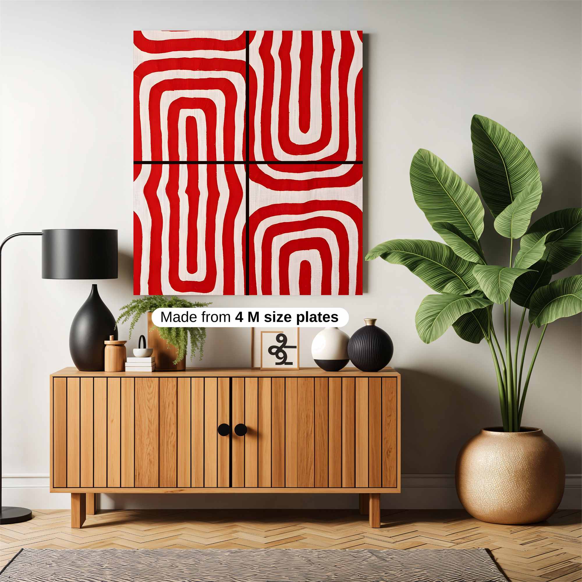Patterned Joy Safe Wall Magnetic / M
