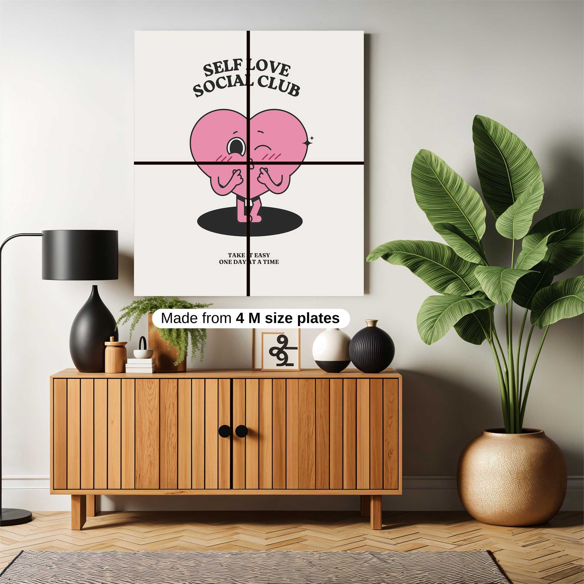 Love Whimsy Safe Wall Magnetic / M