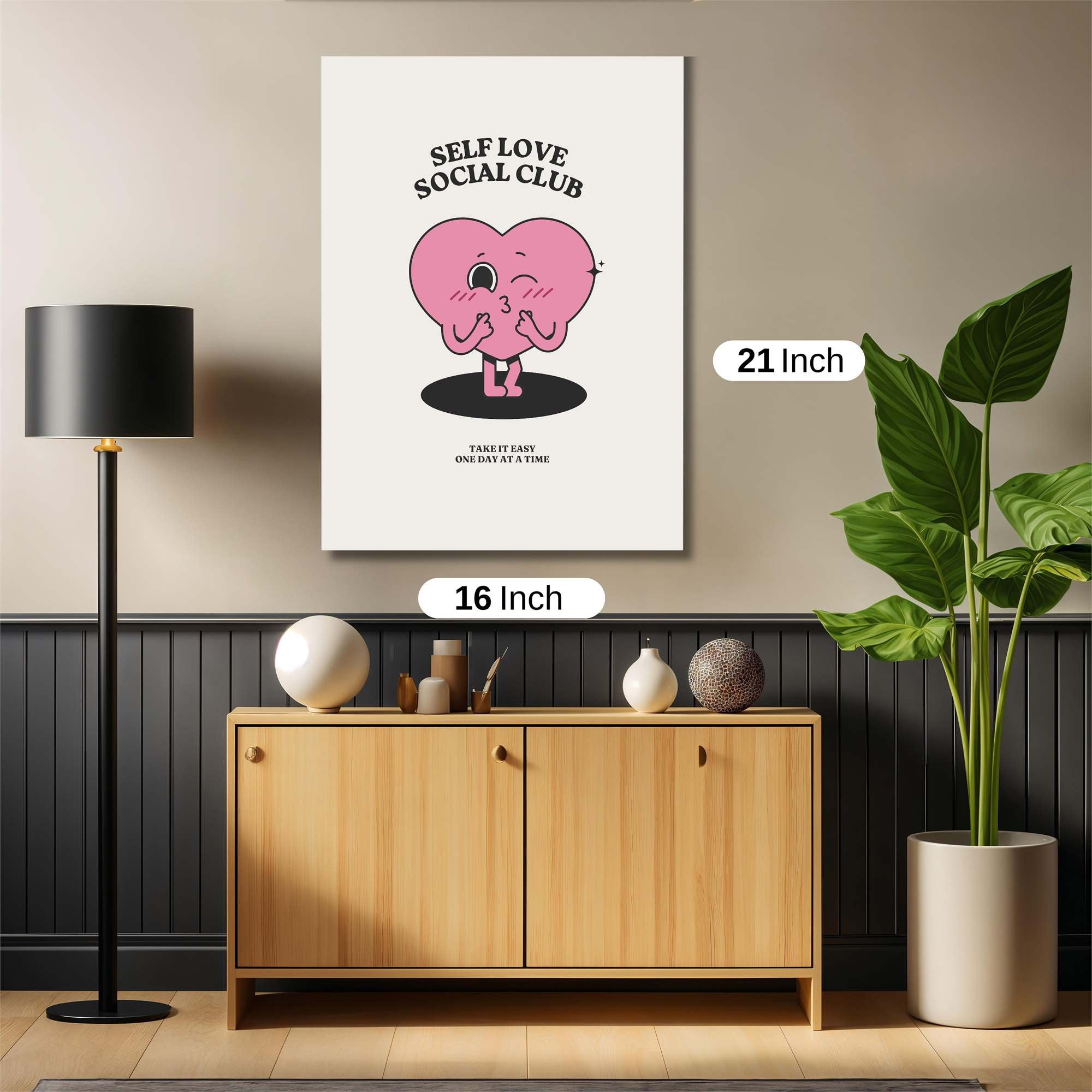 Love Whimsy Safe Wall Magnetic / M