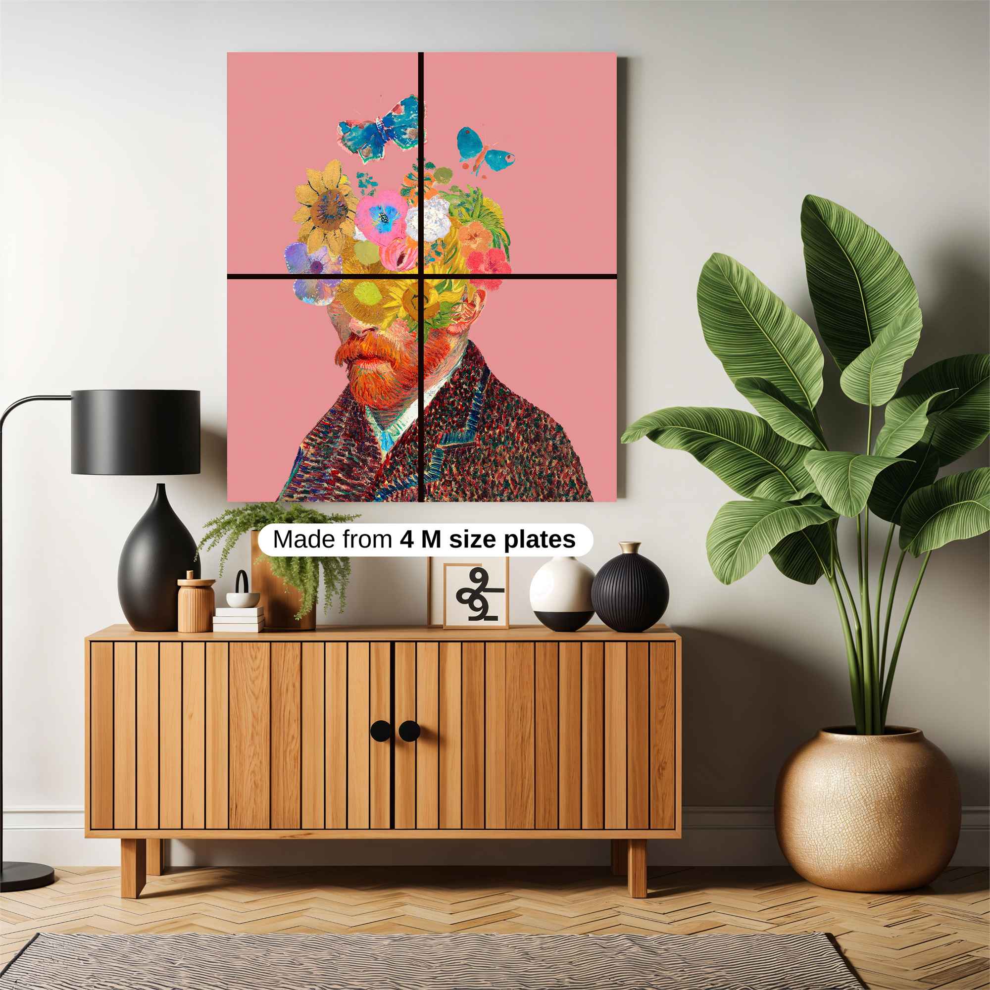 Van Gogh Whimsical Safe Wall Magnetic / M