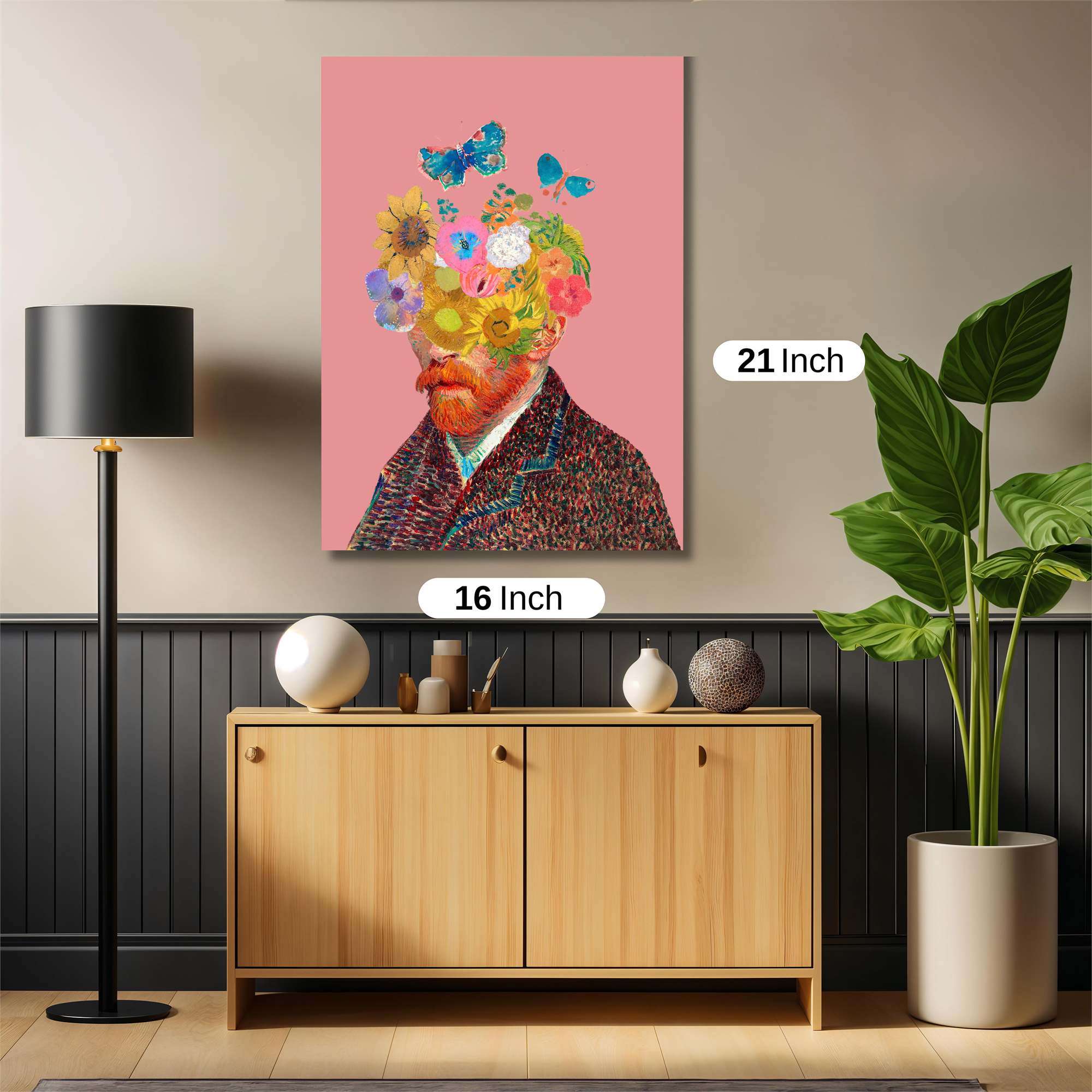 Van Gogh Whimsical Safe Wall Magnetic / M