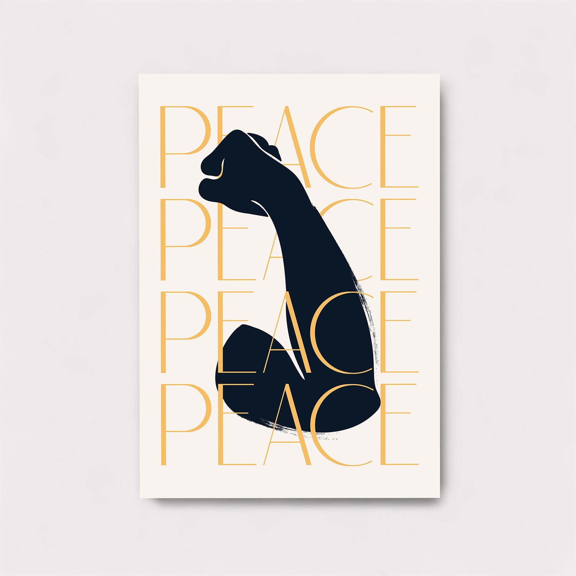 Peaceful Fist Safe Wall Magnetic / M