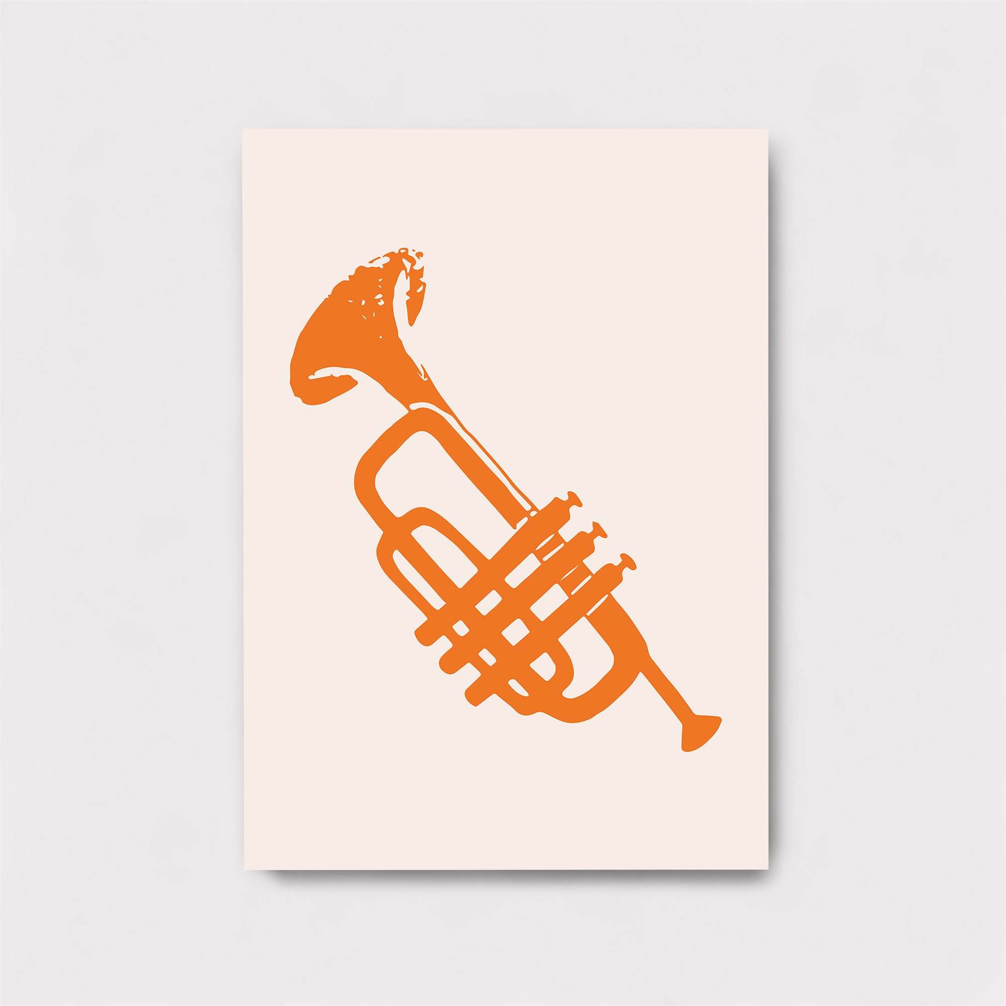 Trumpet Whimsy Safe Wall Magnetic / M