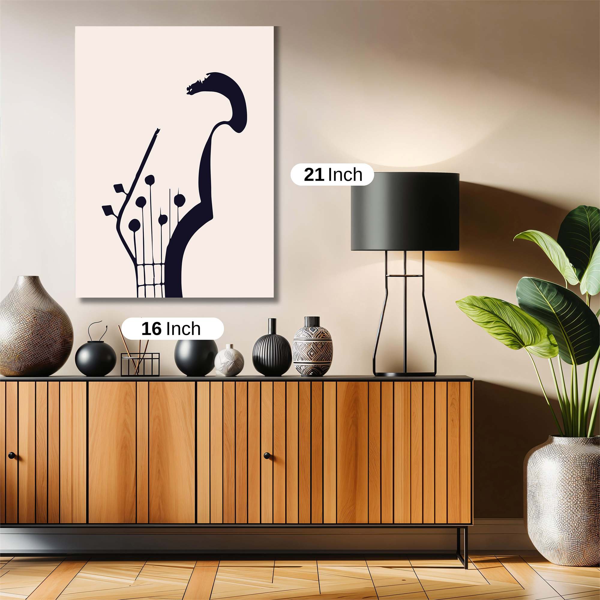 Guitar Whimsy Safe Wall Magnetic / M