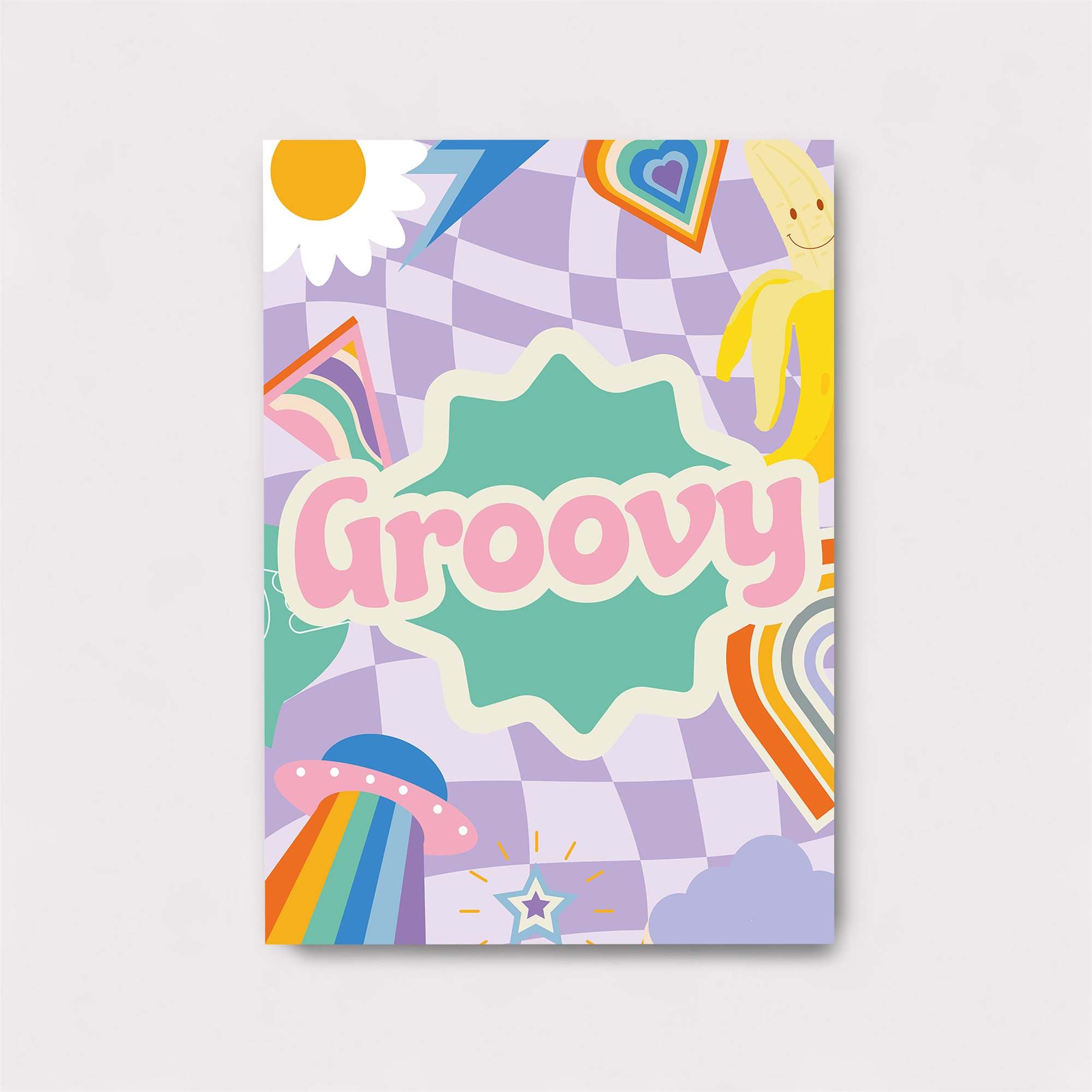 Groovy Vibes Safe Wall Magnetic / M