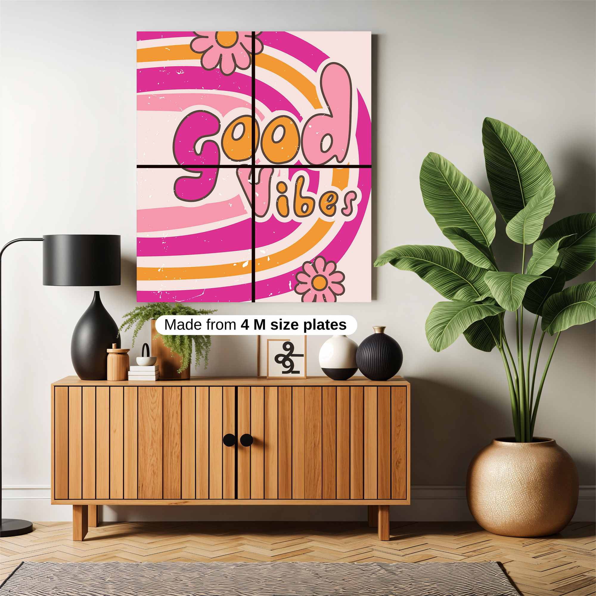 Good Vibrations Safe Wall Magnetic / M