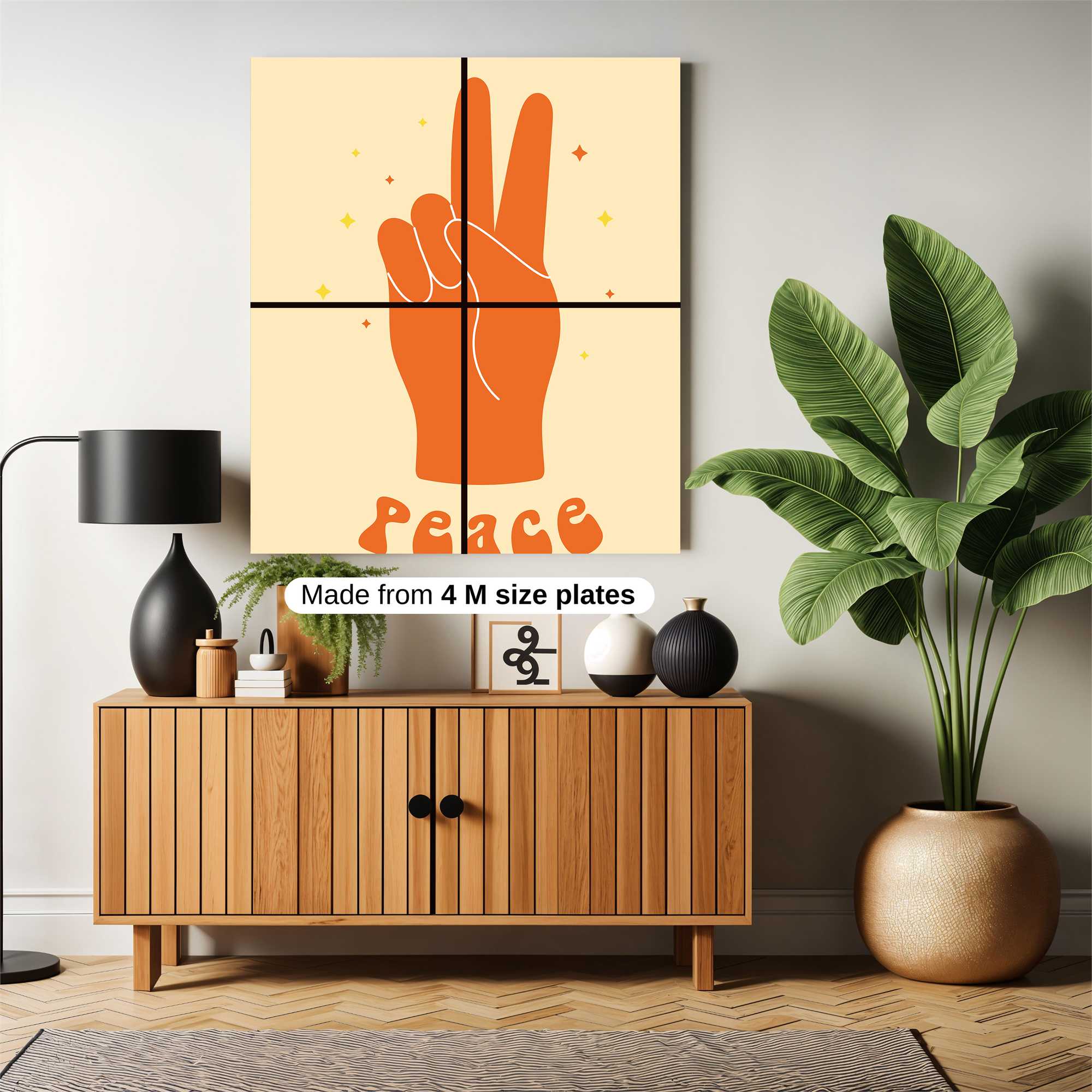 Peaceful Spark Safe Wall Magnetic / M