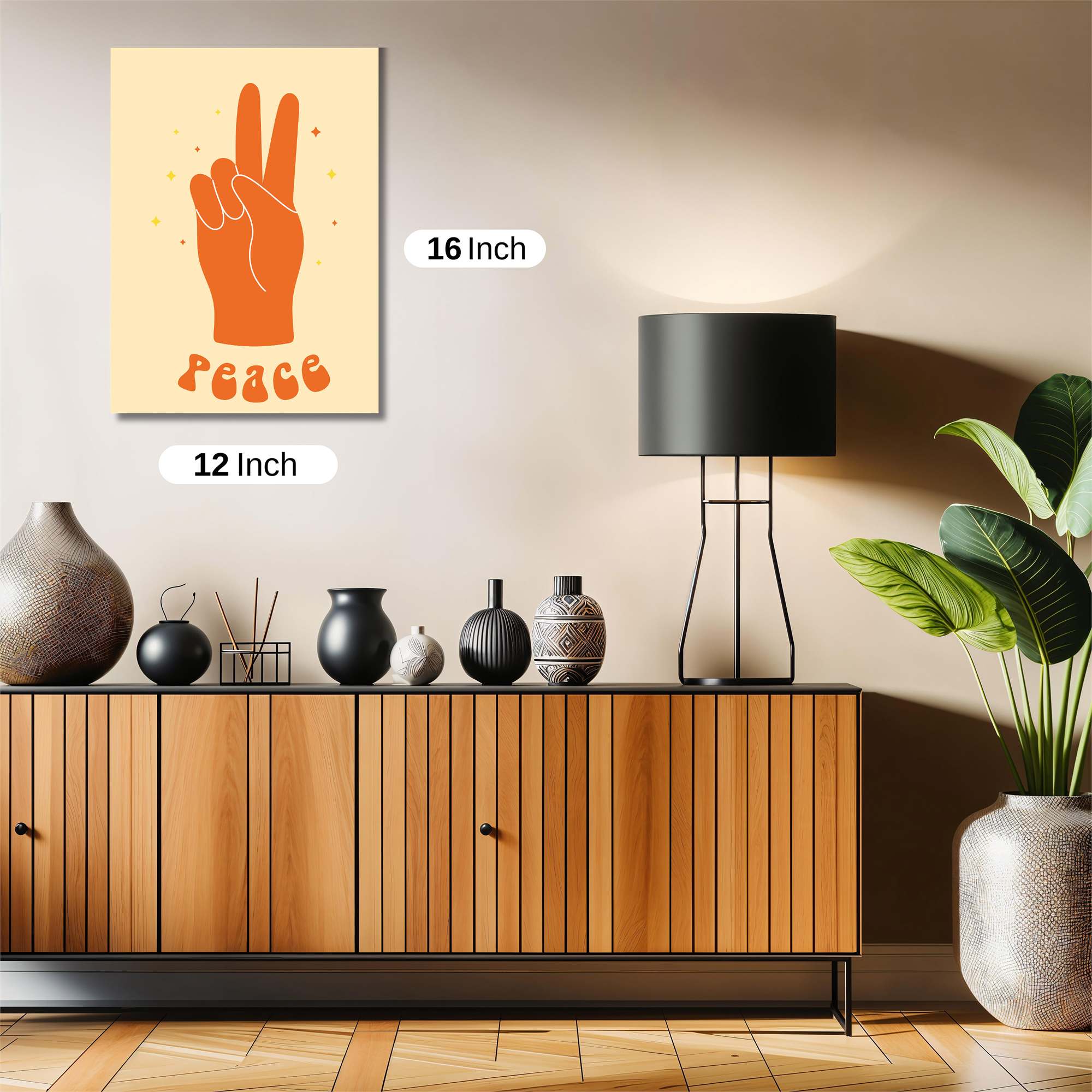 Peaceful Spark Safe Wall Magnetic / M