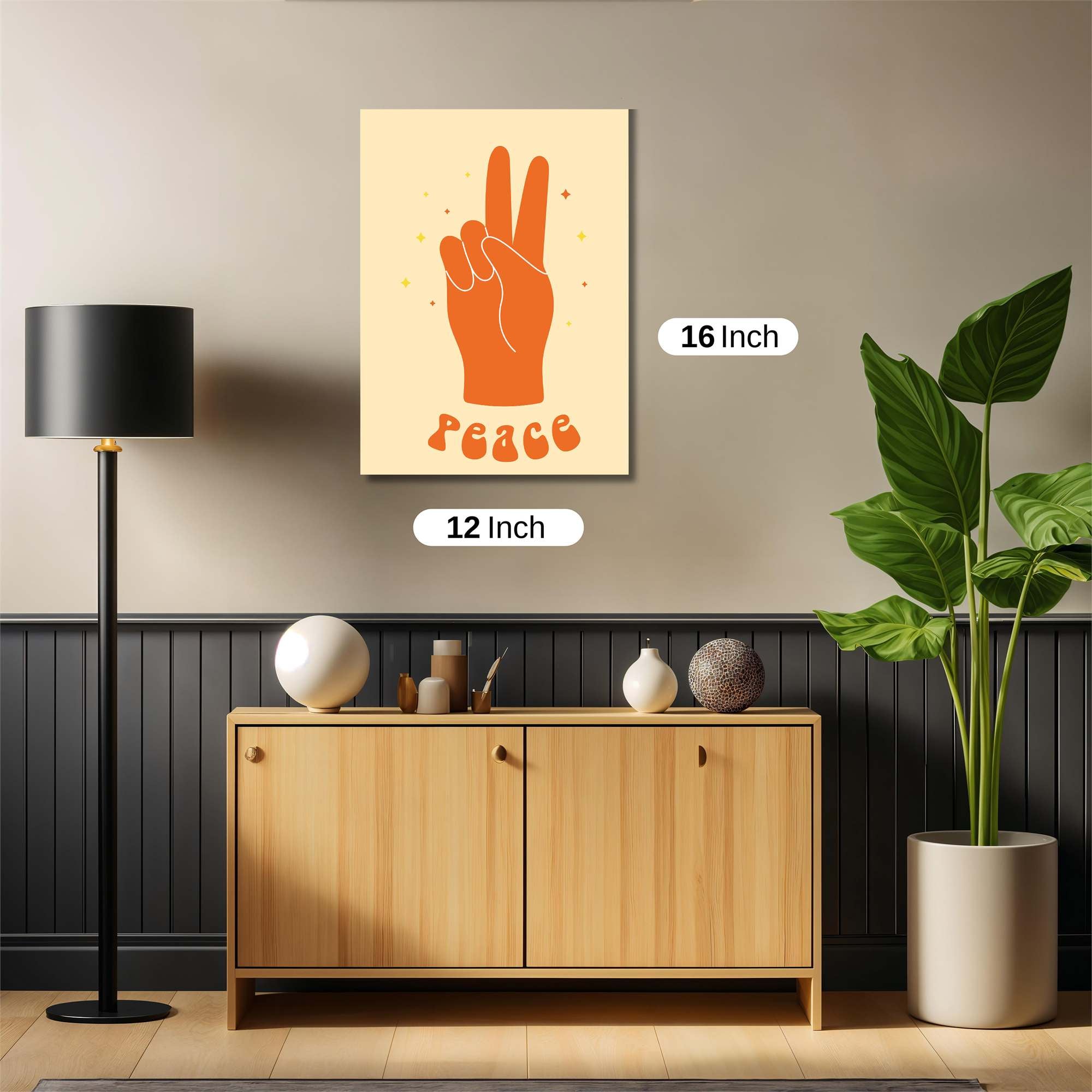 Peaceful Spark Safe Wall Magnetic / M