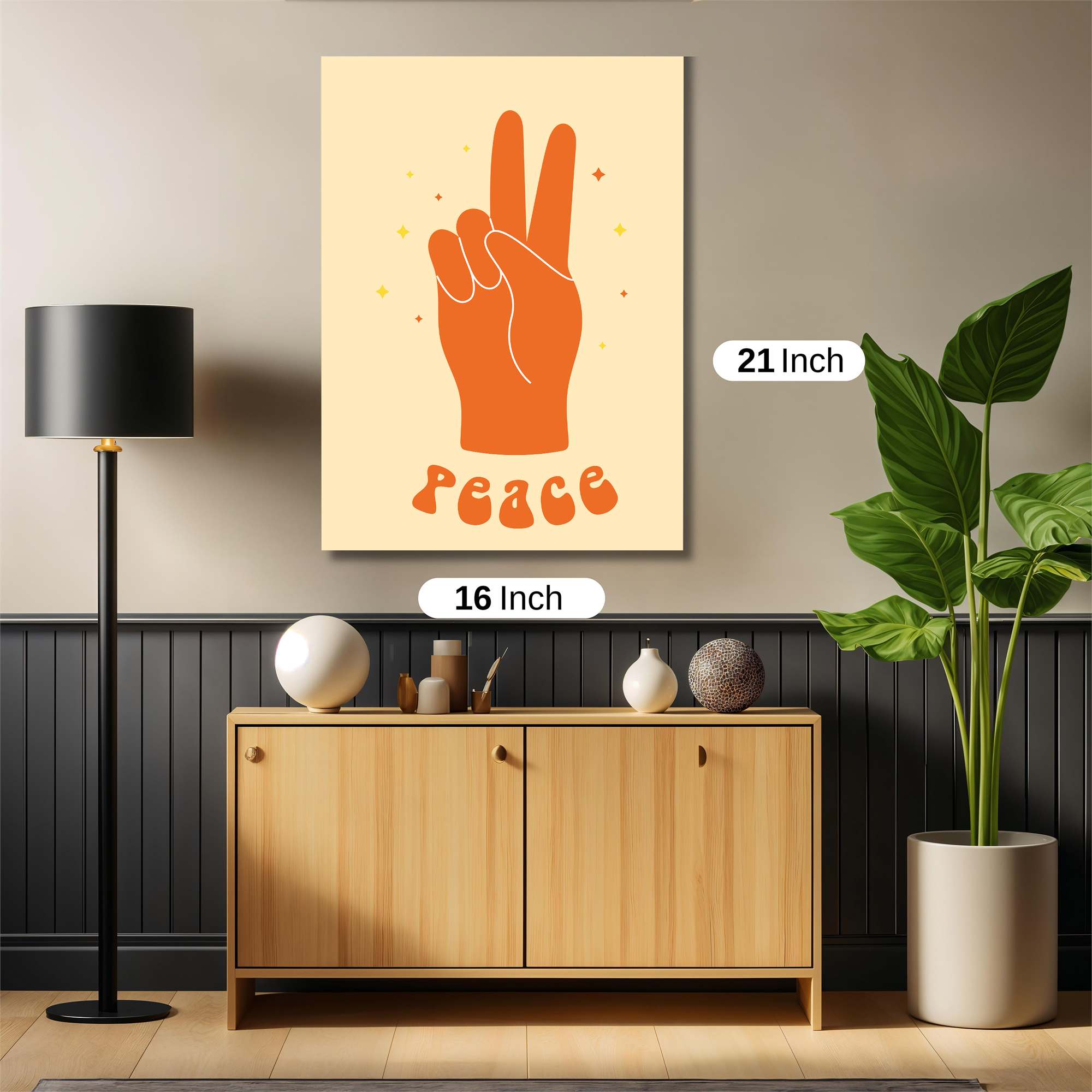 Peaceful Spark Safe Wall Magnetic / M