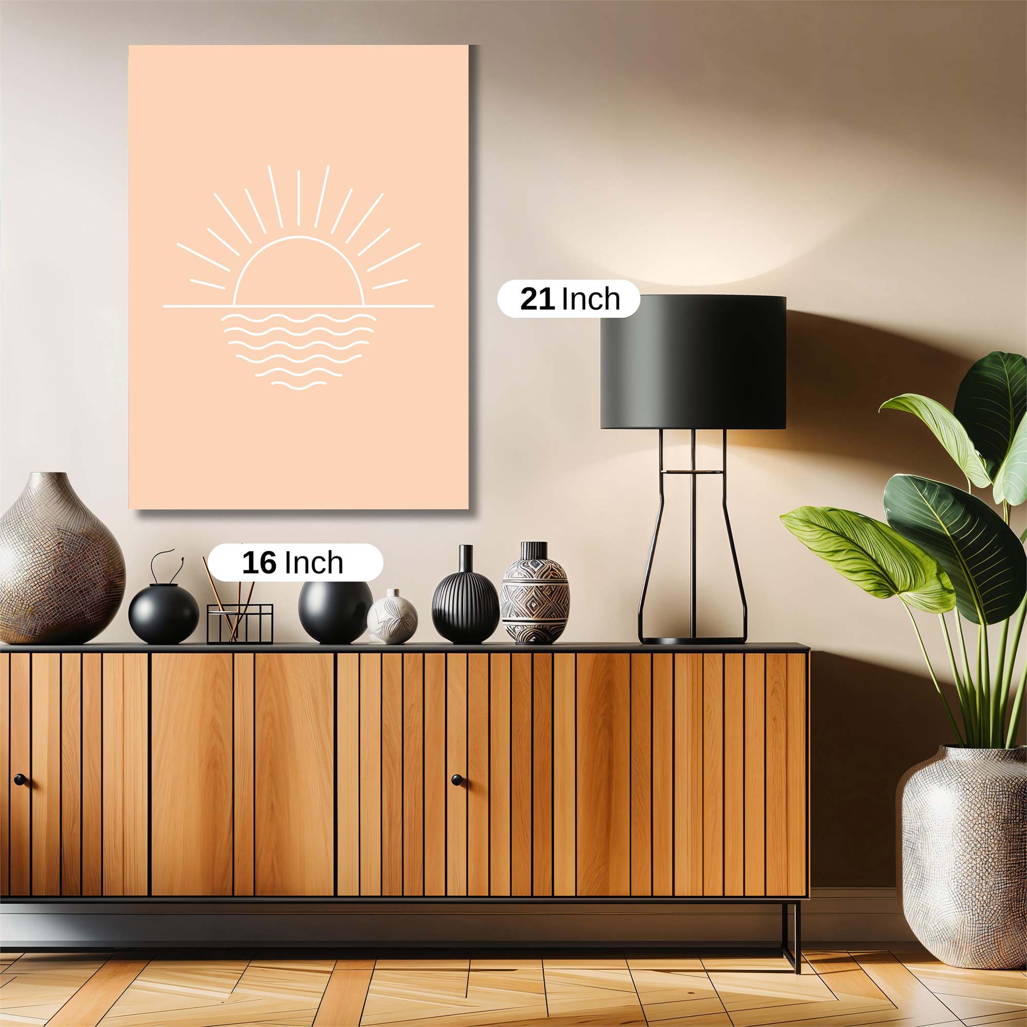 Sunrise Serenity Safe Wall Magnetic / M