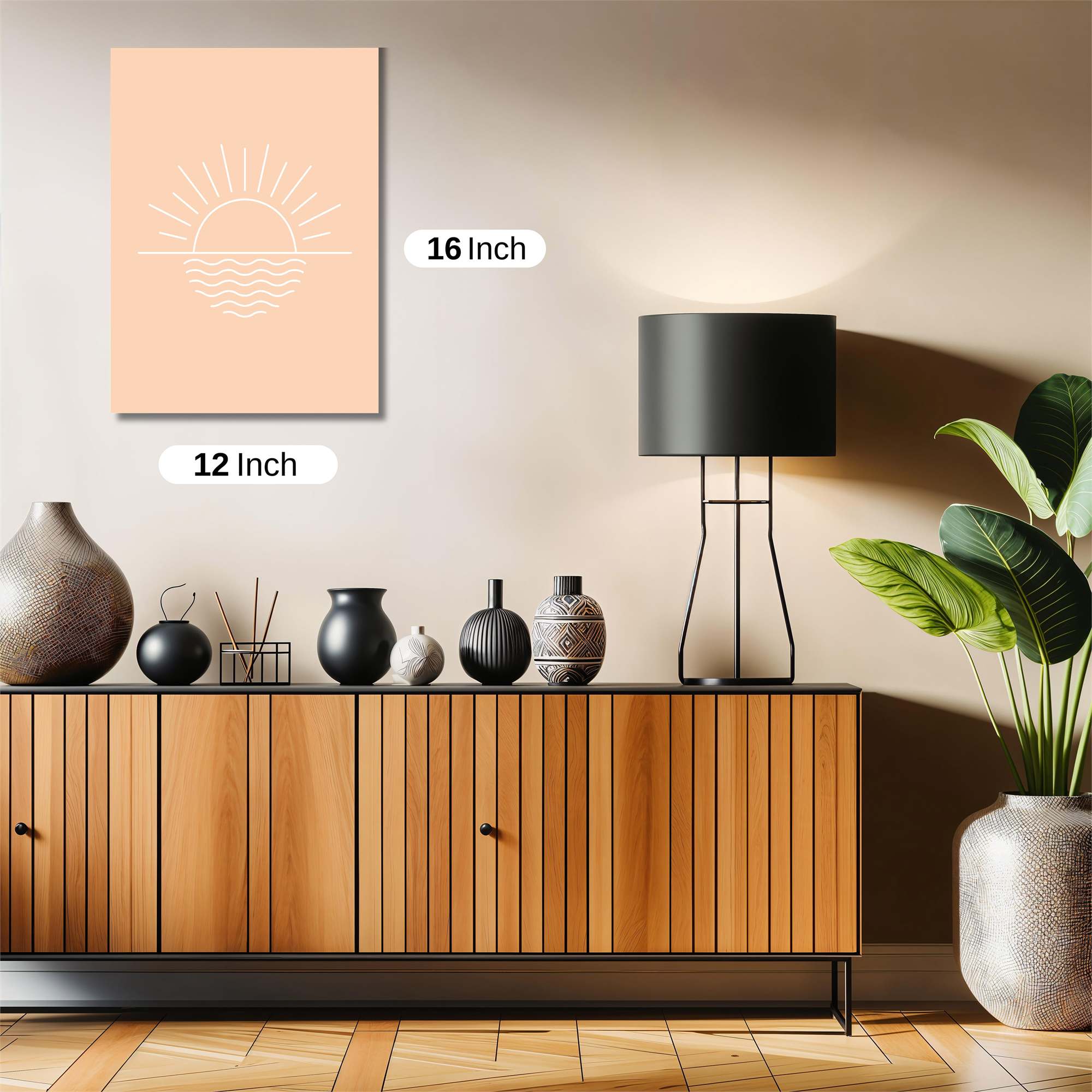 Sunrise Serenity Safe Wall Magnetic / M