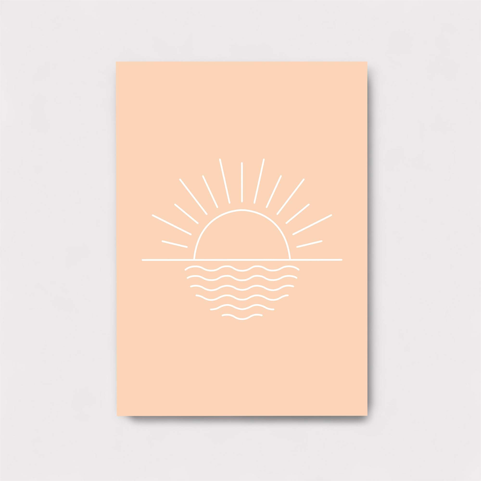 Sunrise Serenity Safe Wall Magnetic / M