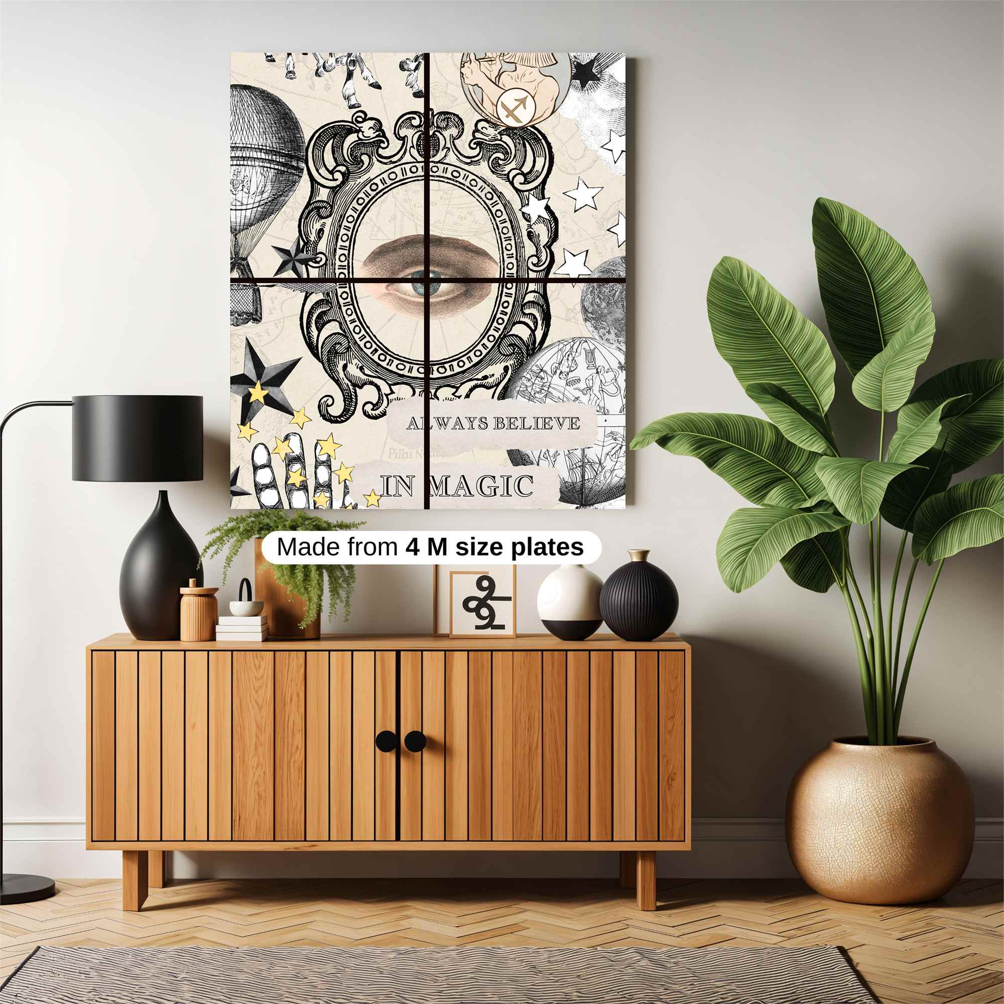 Eye Enigmatic Safe Wall Magnetic / M