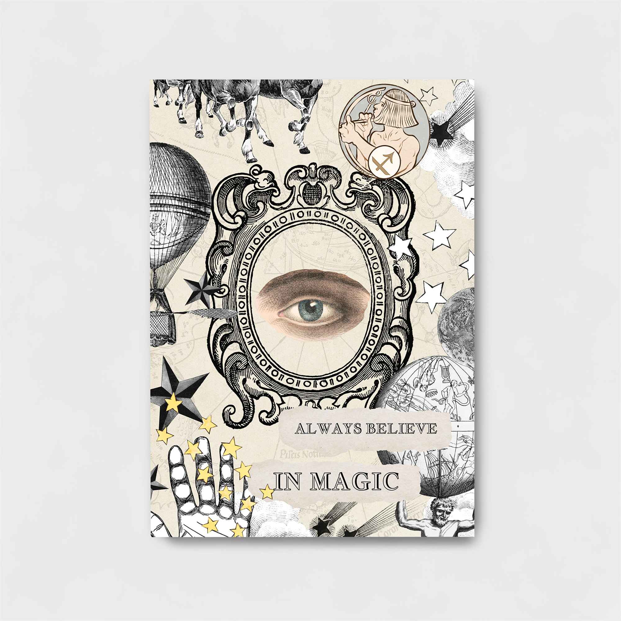 Eye Enigmatic Safe Wall Magnetic / M