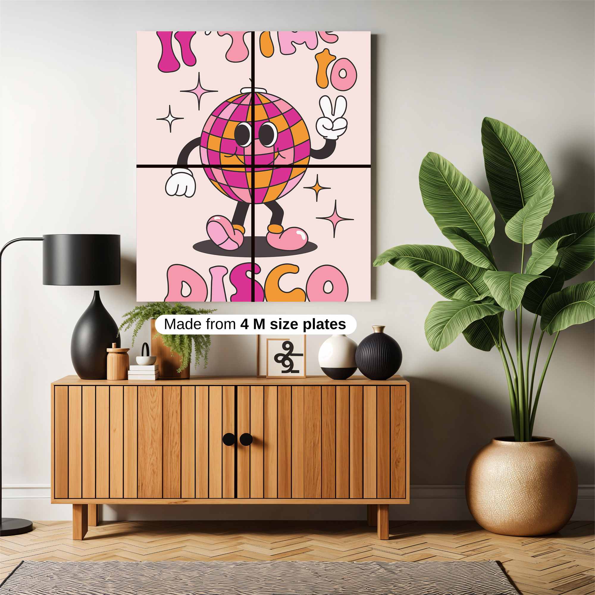 Disco Delight Safe Wall Magnetic / M